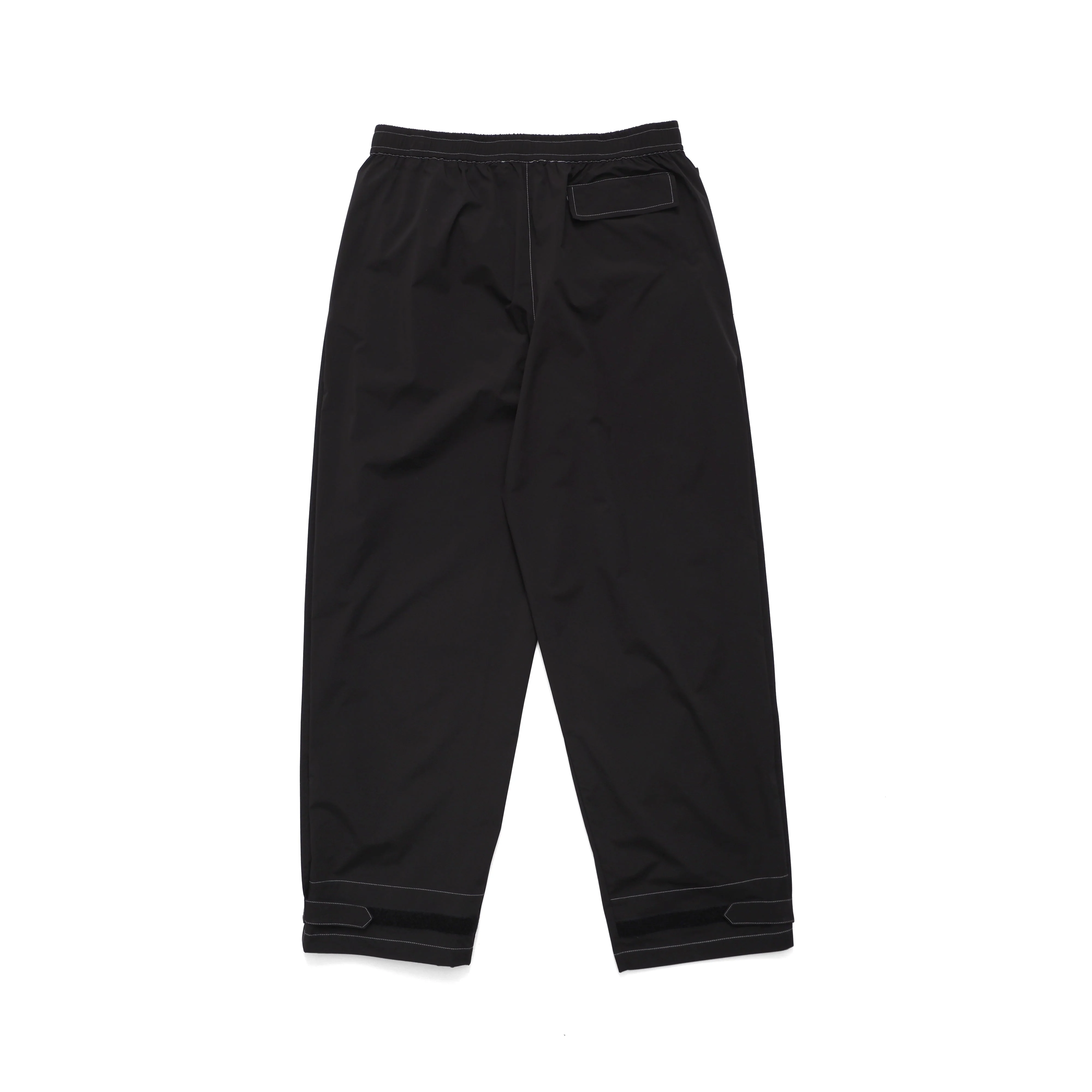 Contrast Stitch Rain Pant, Black - Image 2