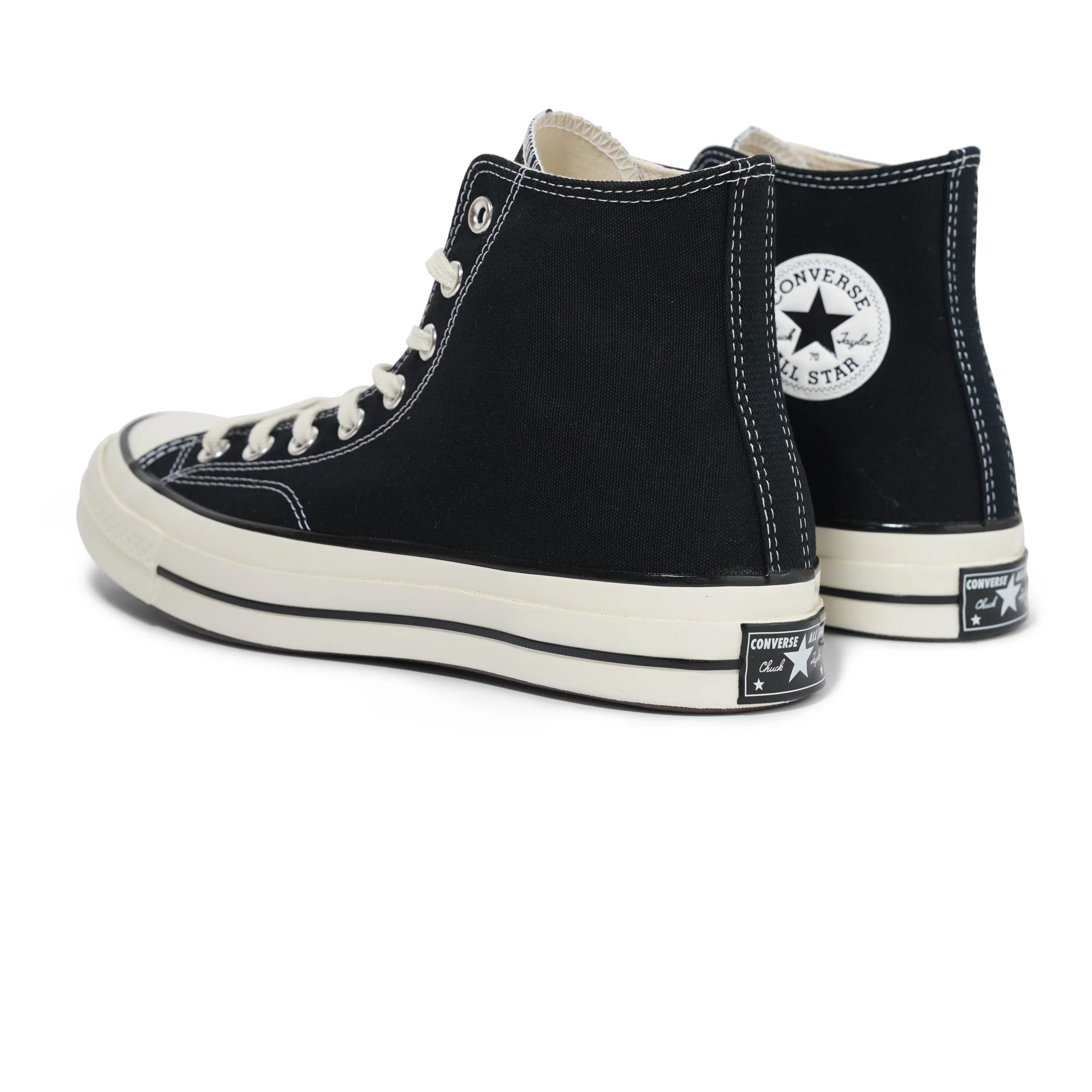 Converse Chuck 70 High, Black / Black & Egret - Image 3