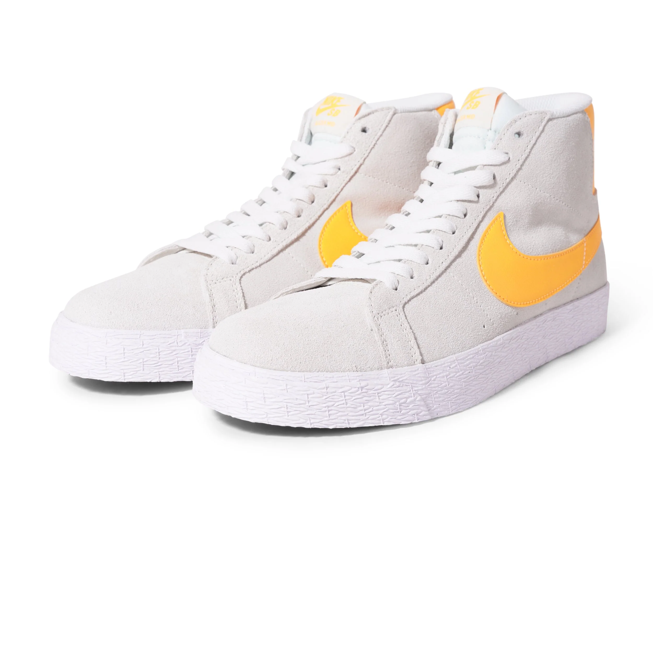 Zoom Blazer Mid, Summit White / Laser Orange - Image 2