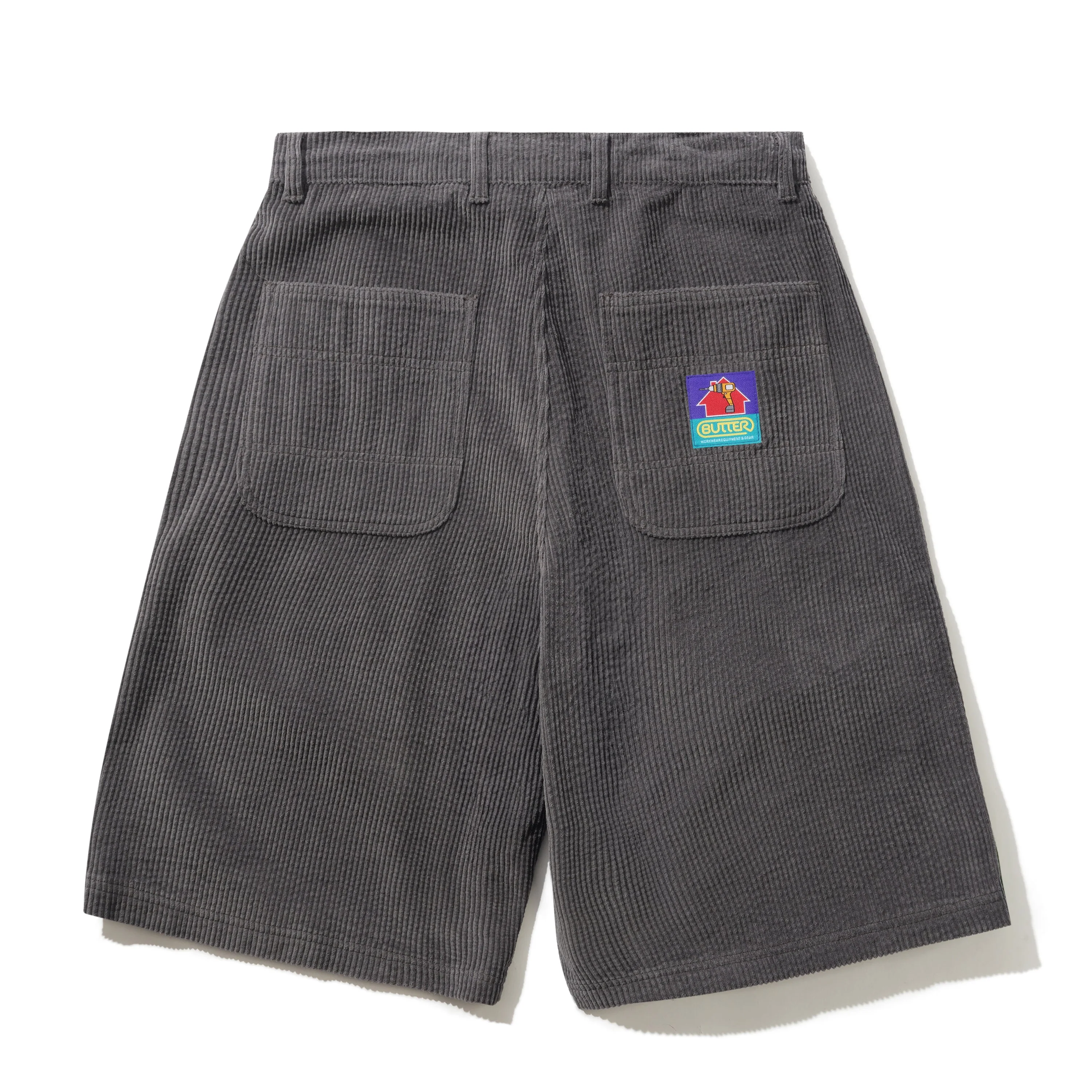 Cord Work Shorts, Dusk - Image 2