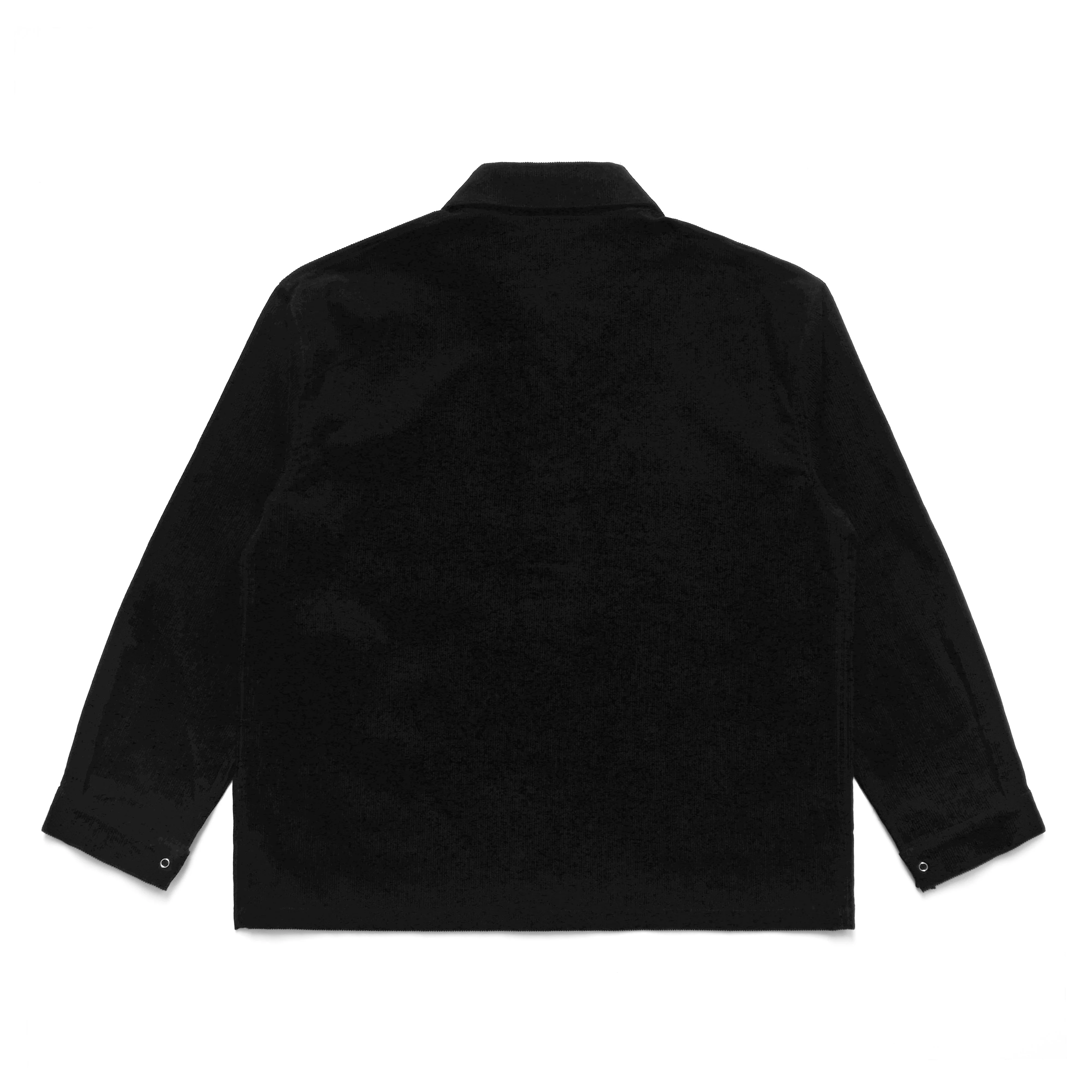 Corduroy Overshirt, Black - Image 2