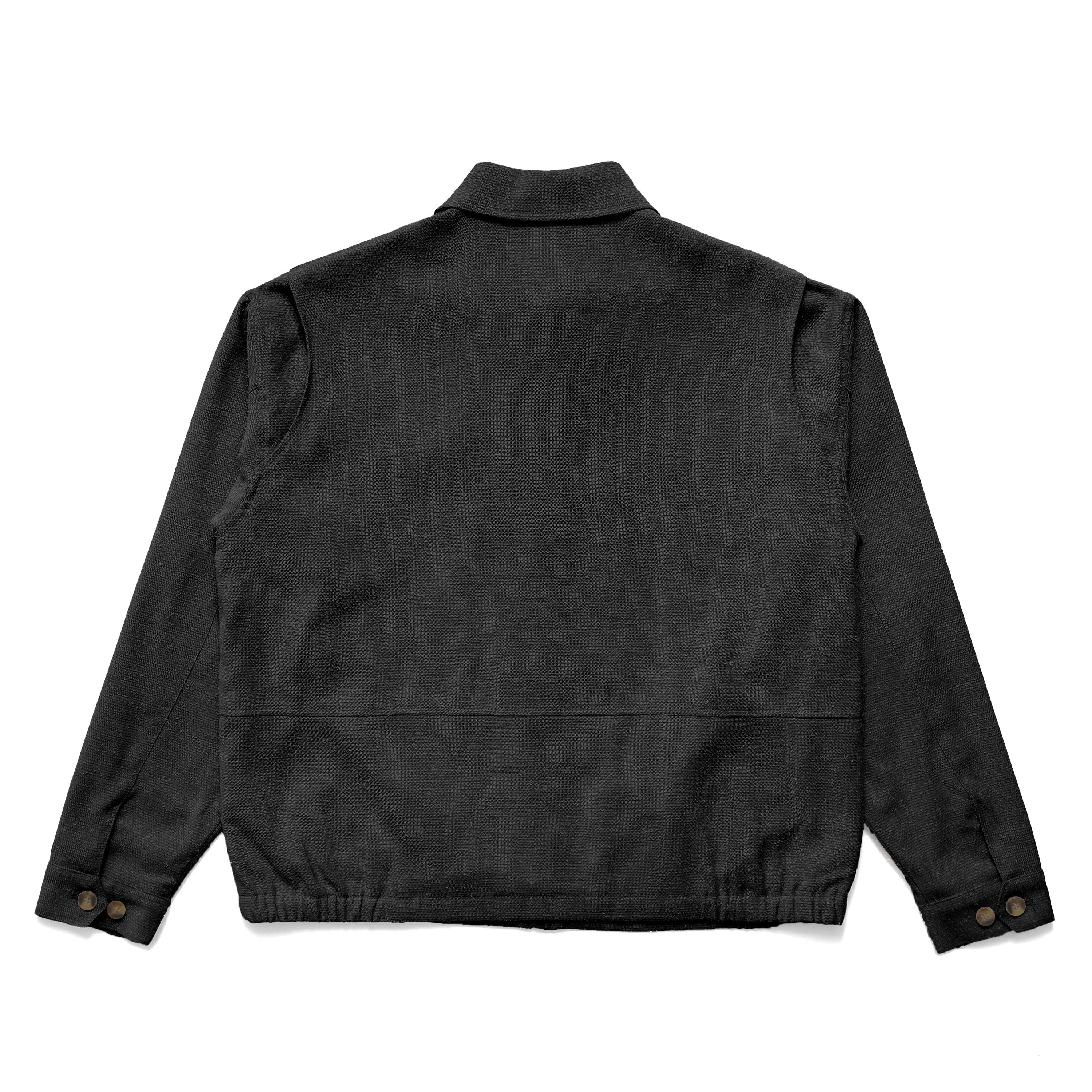 Cotton Blouson, Black - Image 2