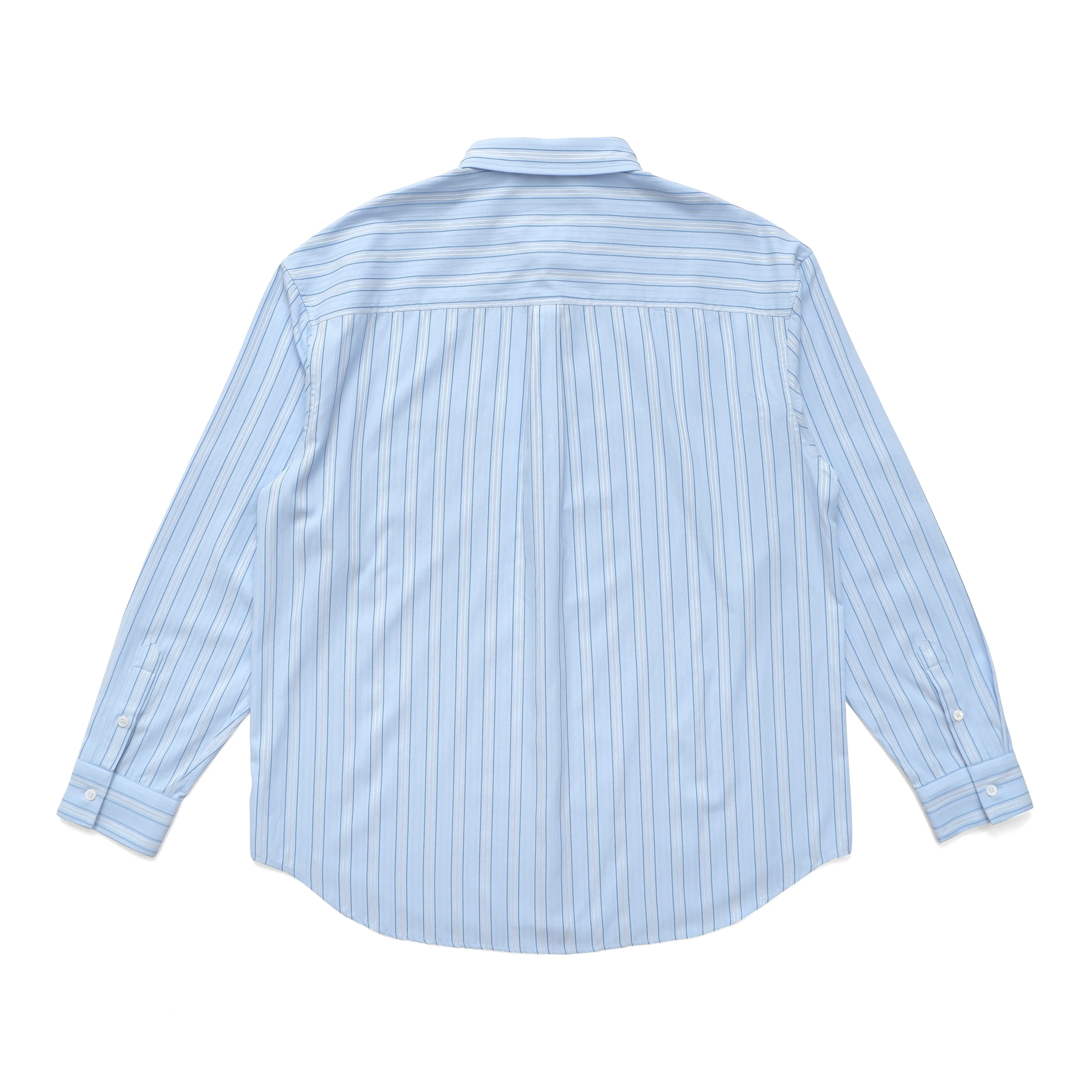Court Shirt, Blue / White Stripe - Image 2