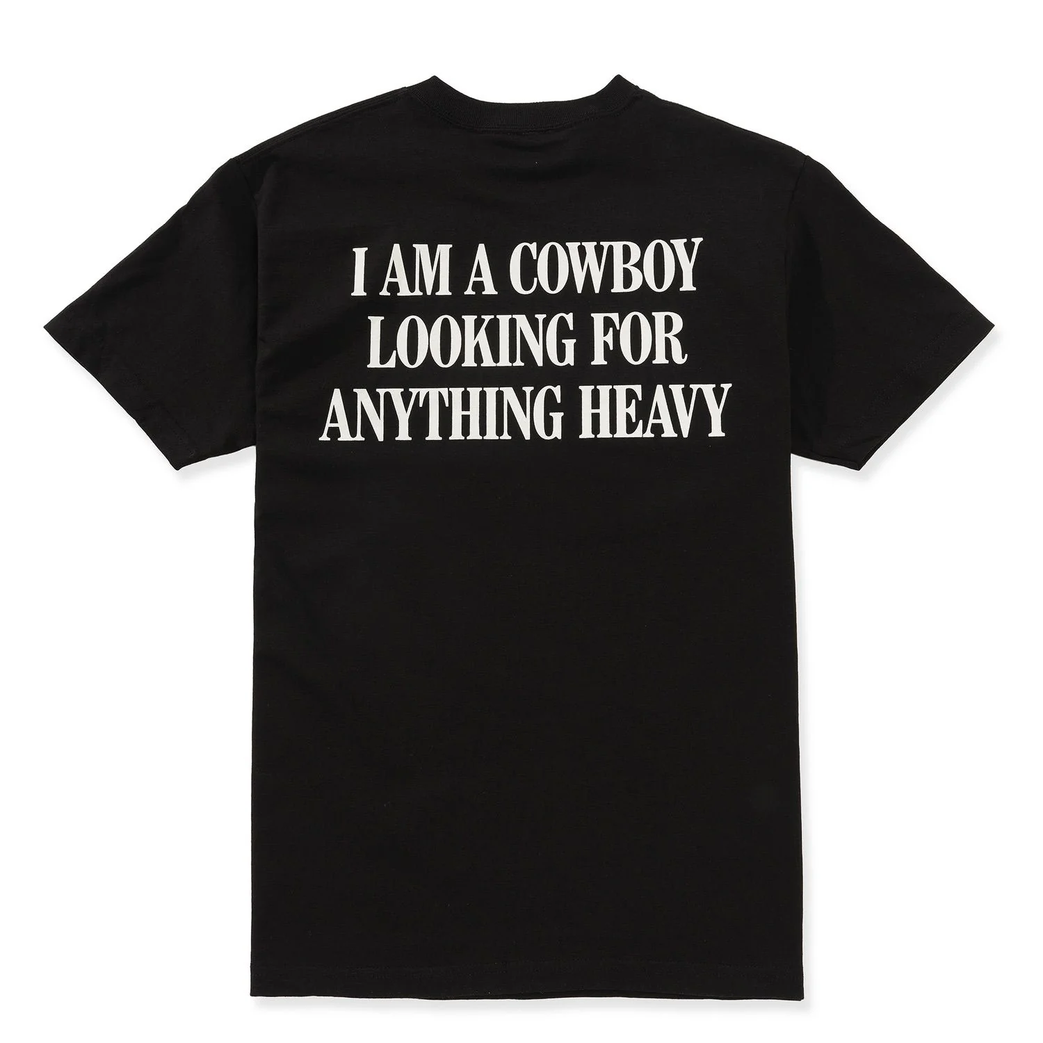 Cowboy Tee, Black - Image 2