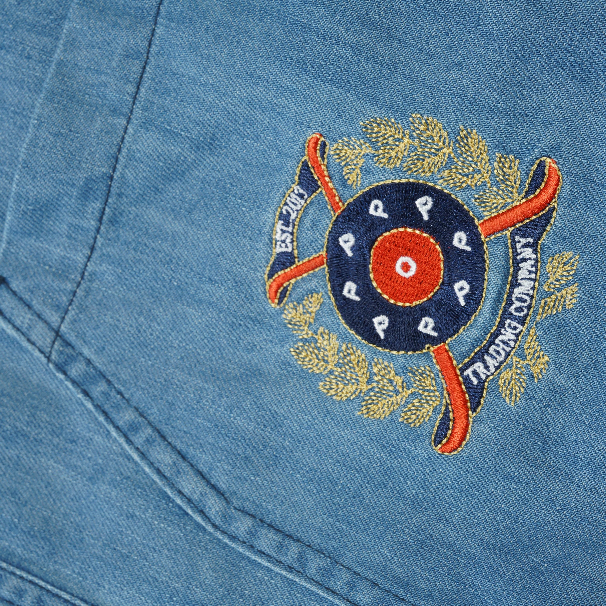 Crest BD Shirt, Denim - Image 2