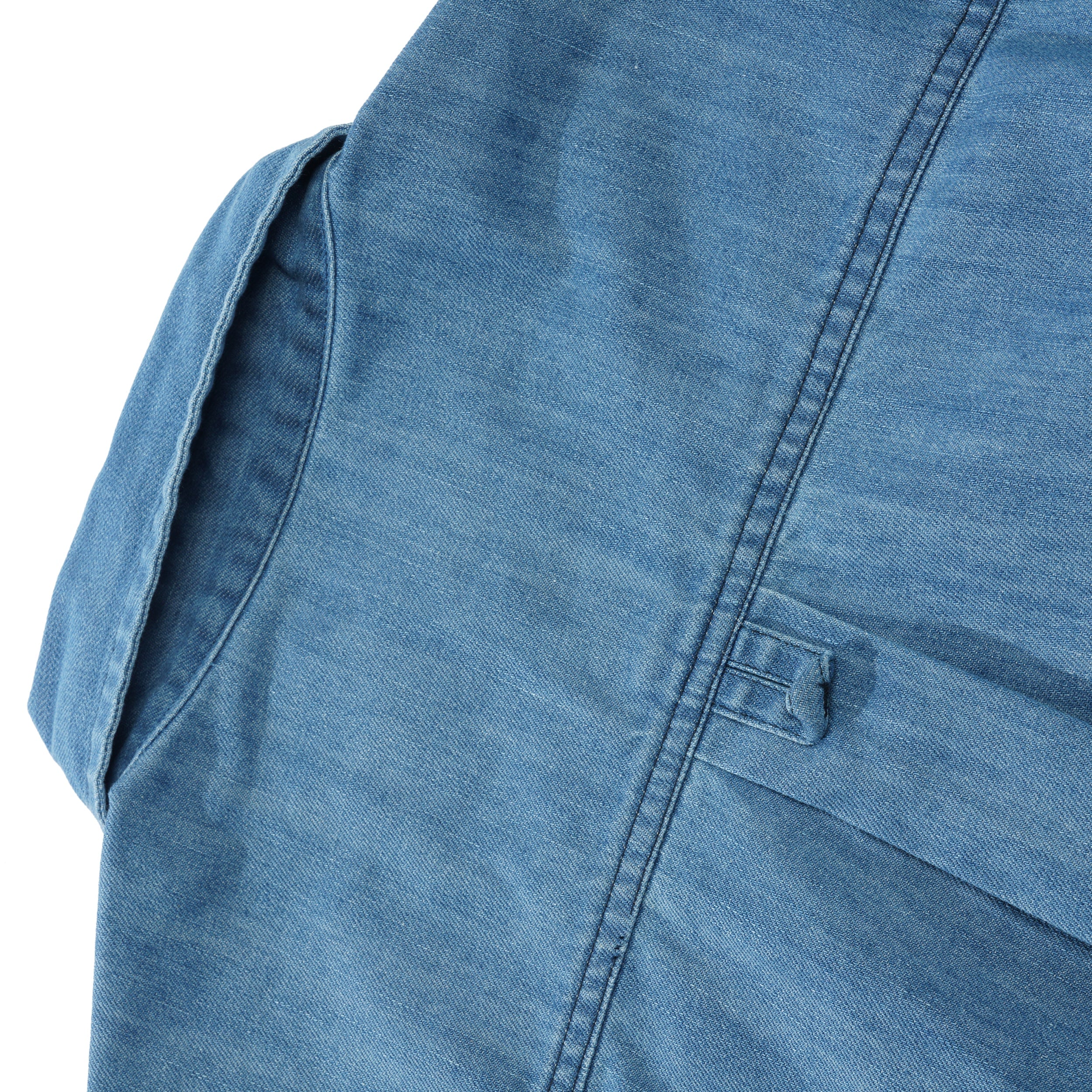 Crest BD Shirt, Denim - Image 3