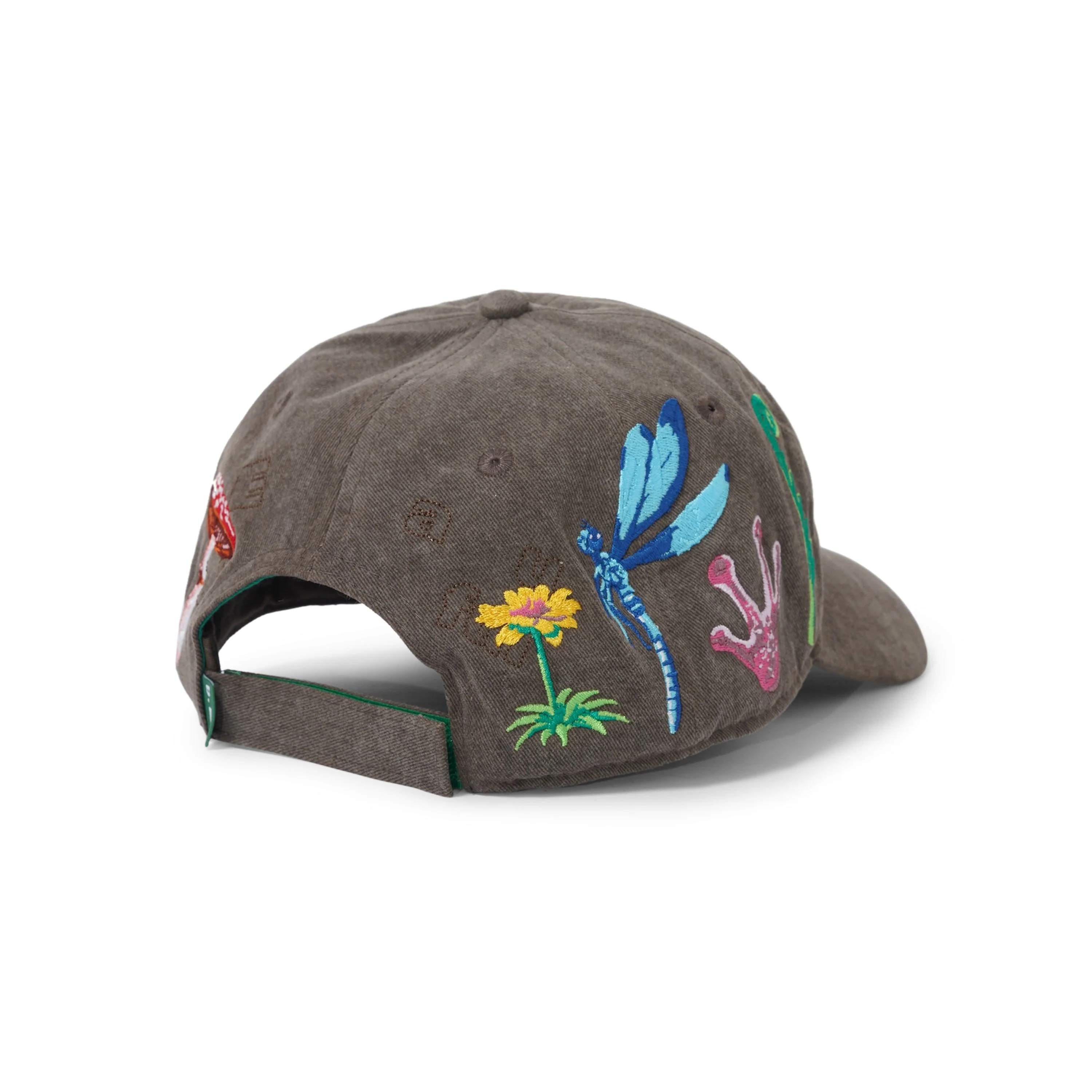 Critters 6 Panel Hat, Washed Brown - Image 3