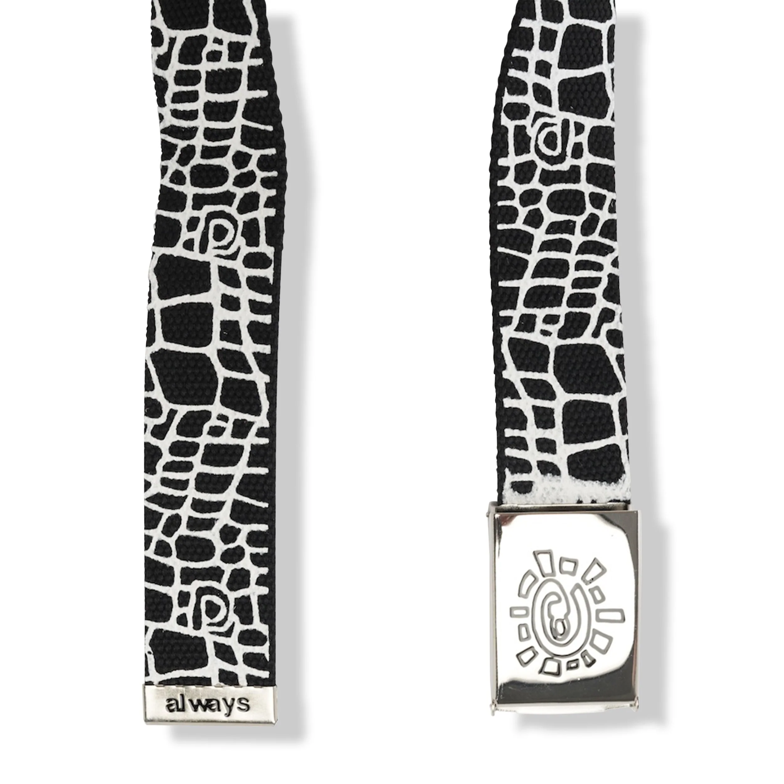 Croc Belt, Black - Image 2