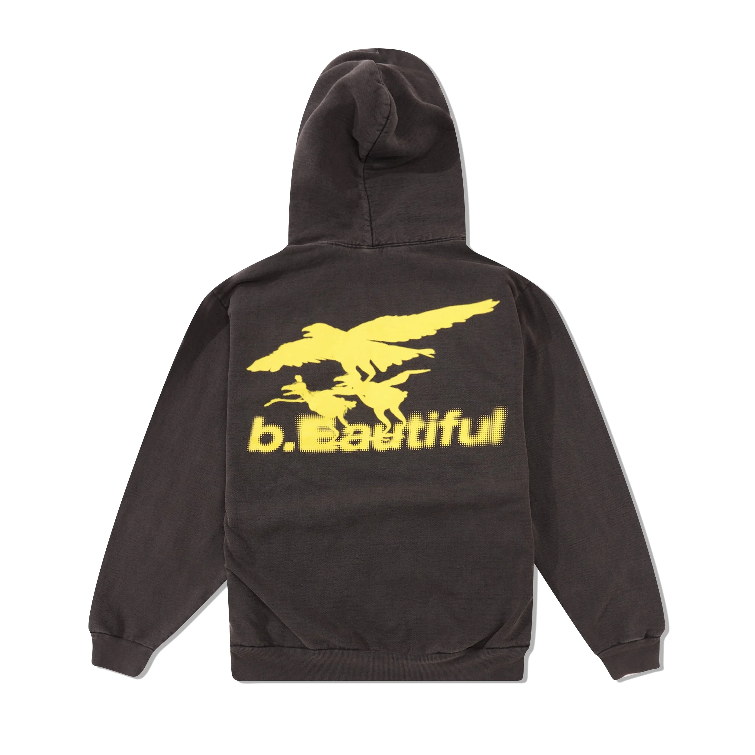Crow Pullover Hood, Vintage Black - Image 2