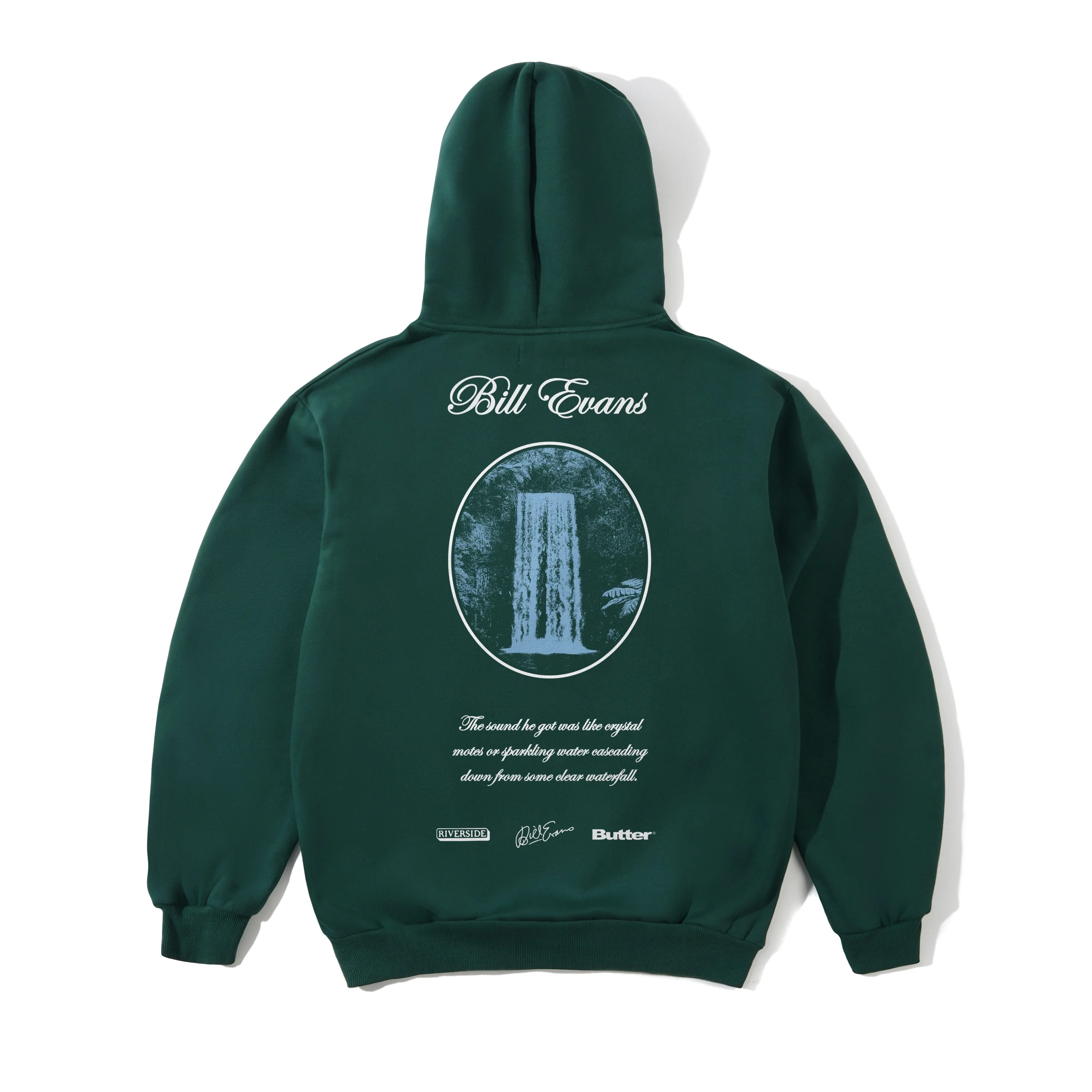 Crystal Notes Pullover Hood, Forest - Image 2