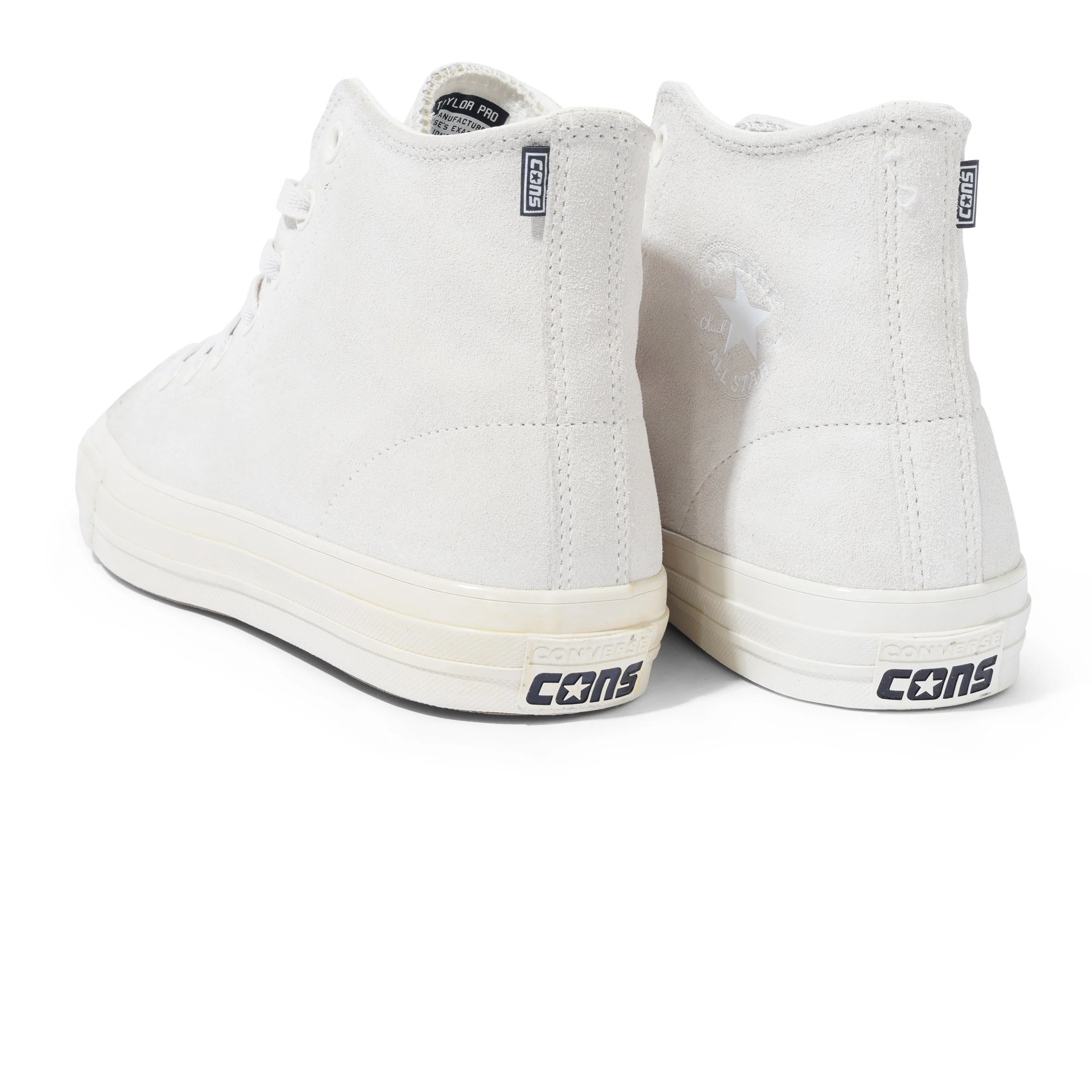CTA High Pro, Egret / Egret Suede - Image 4