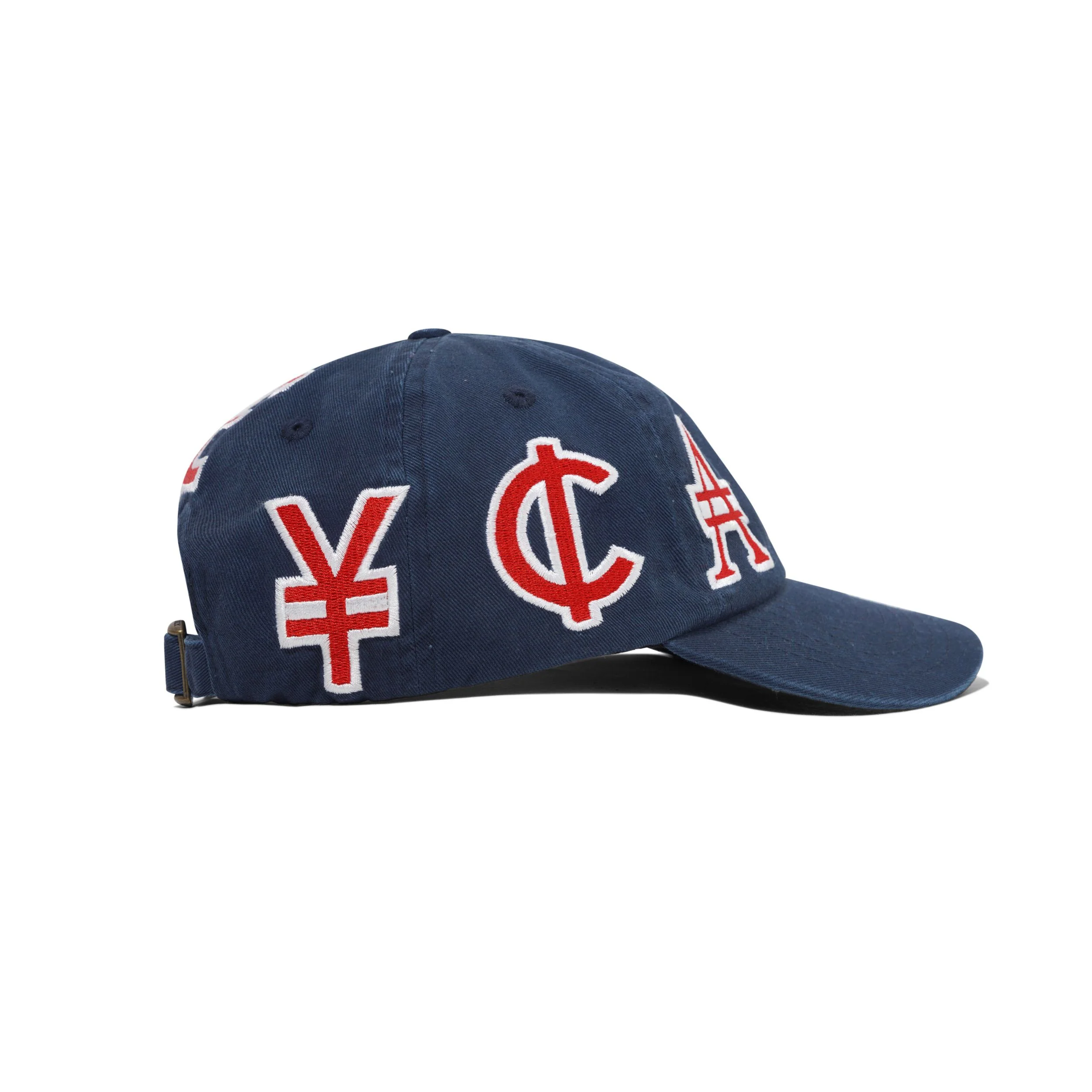 Currency 6 Panel Cap, Navy - Image 3