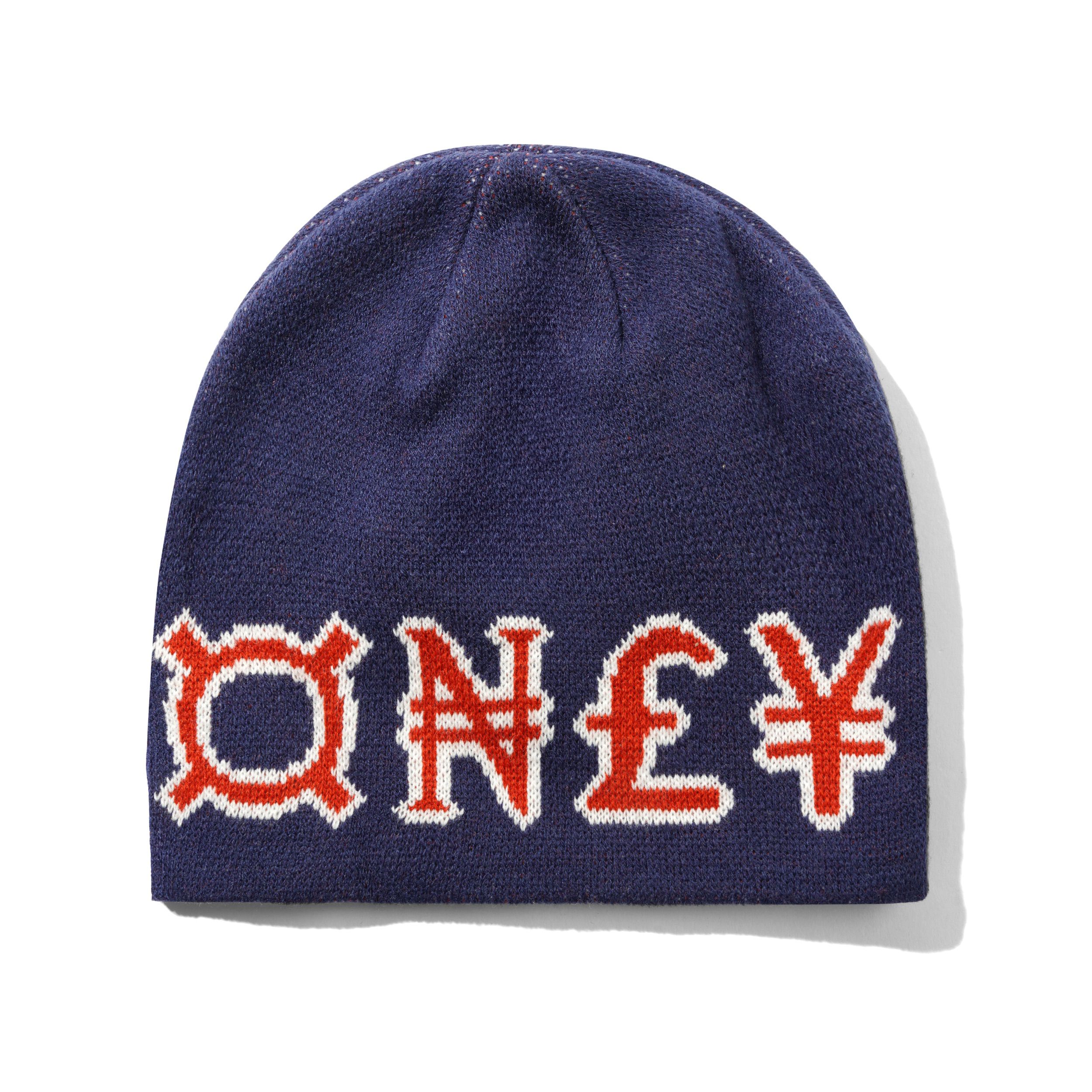 Currency Skully Beanie, Navy - Image 2