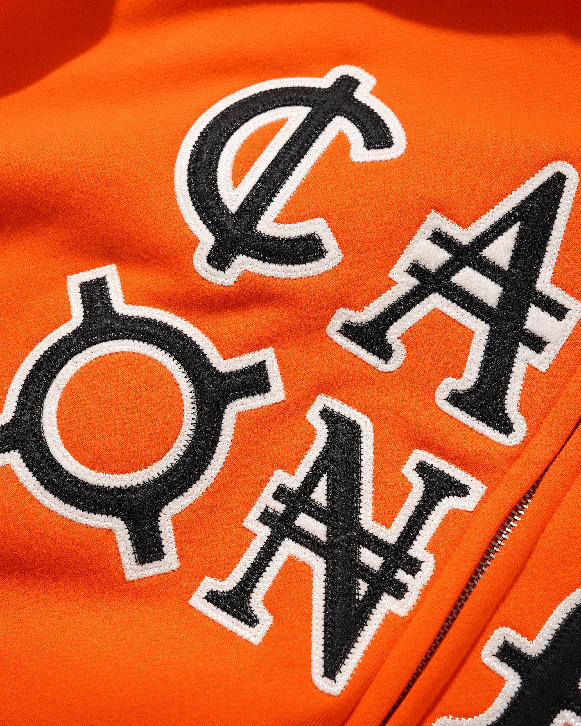 Currency Zip-Thru Hood, Orange - Image 3