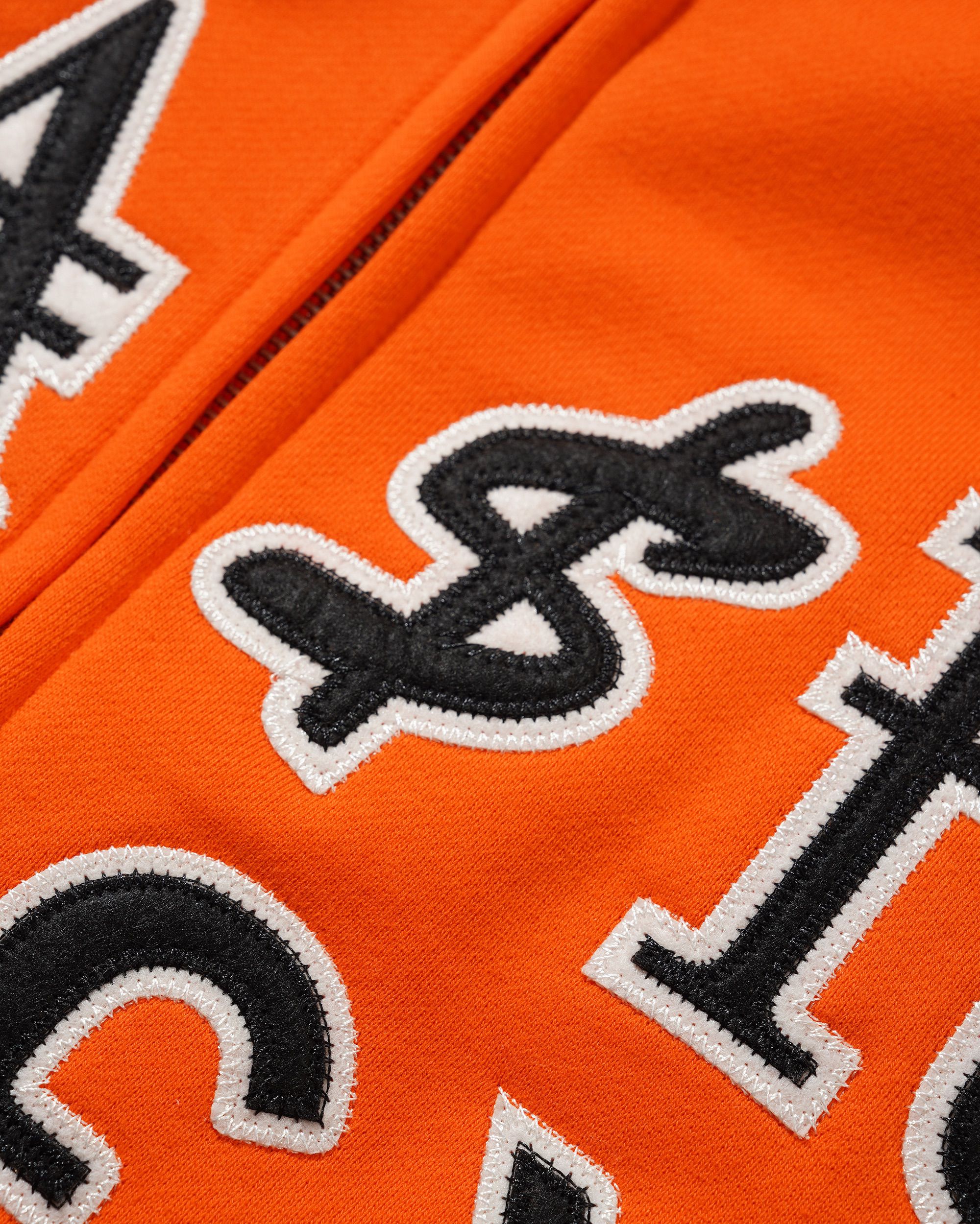 Currency Zip-Thru Hood, Orange - Image 4