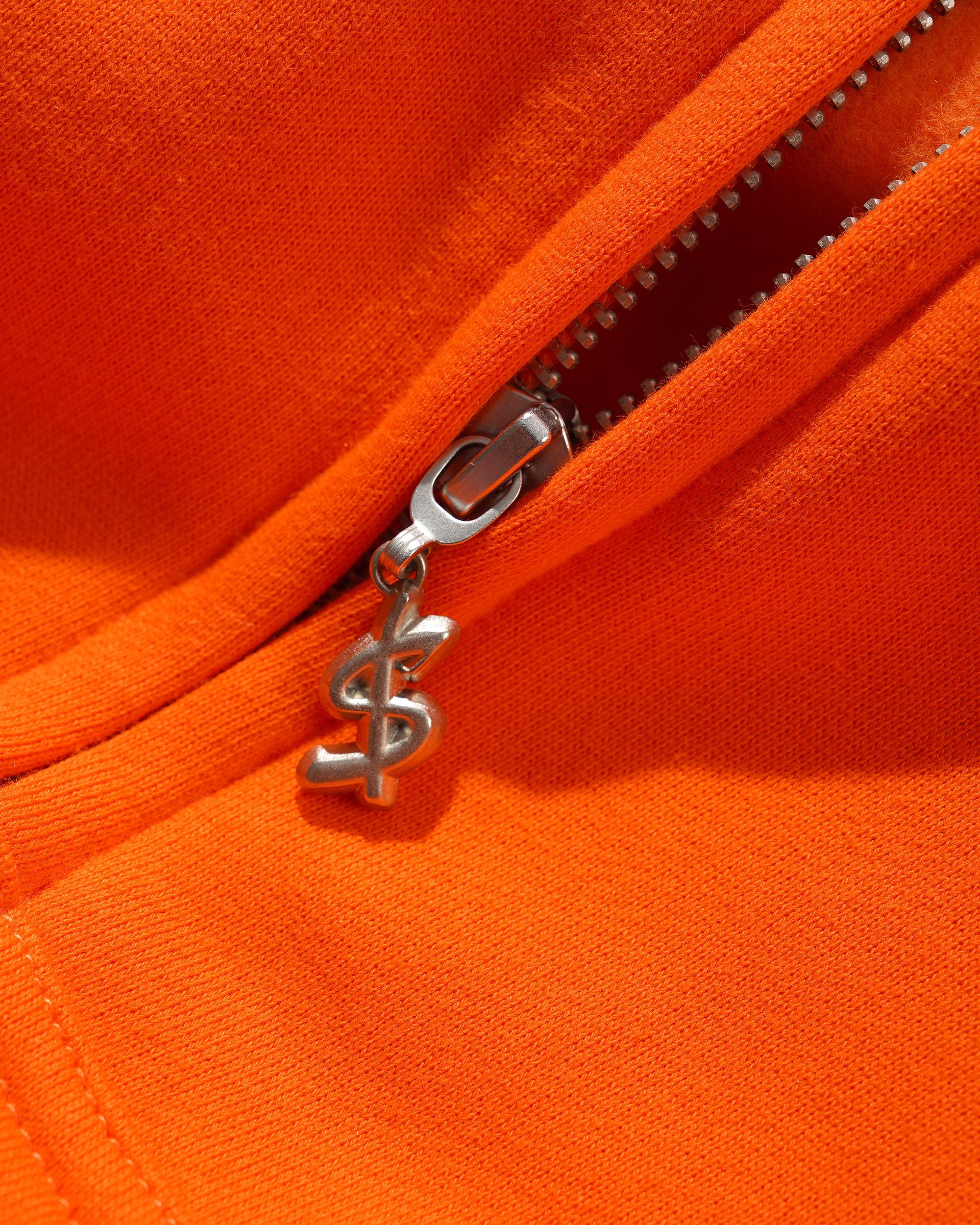 Currency Zip-Thru Hood, Orange - Image 5