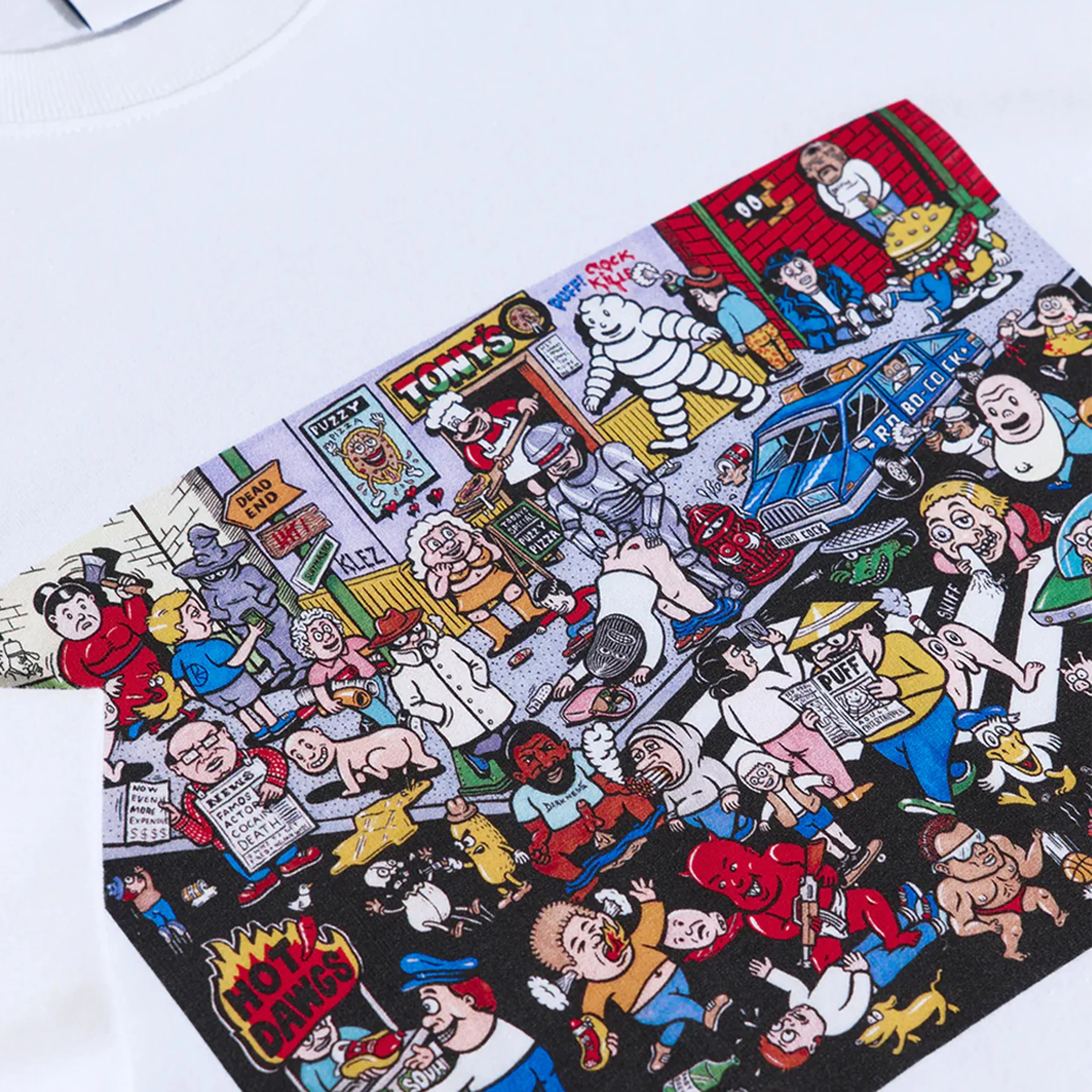 Street Corner Tee, White - Image 2