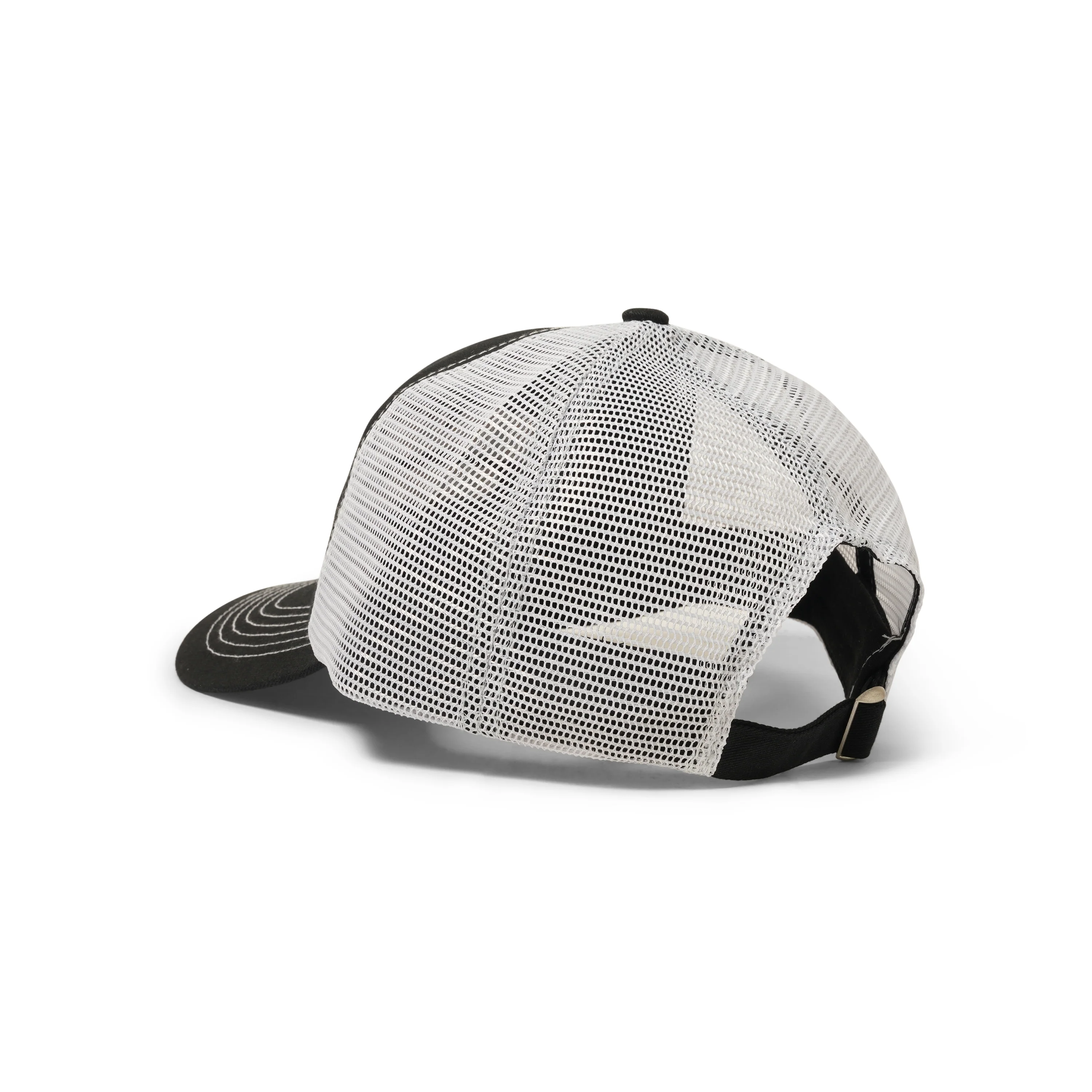 Cutie Six Panel Trucker Hat, Black - Image 2
