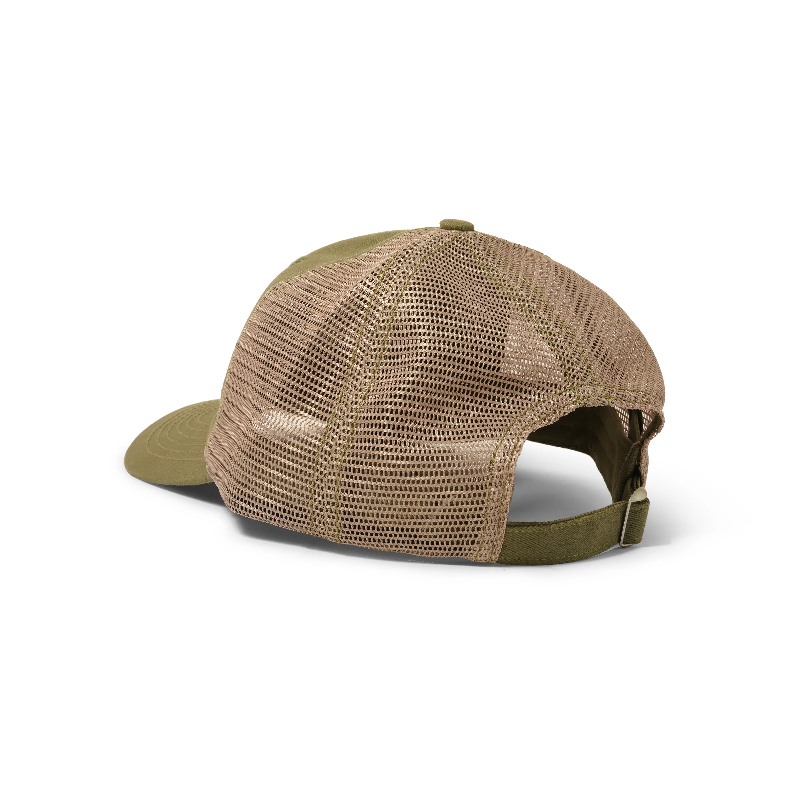 Cutie Six Panel Trucker Hat, Olive - Image 2