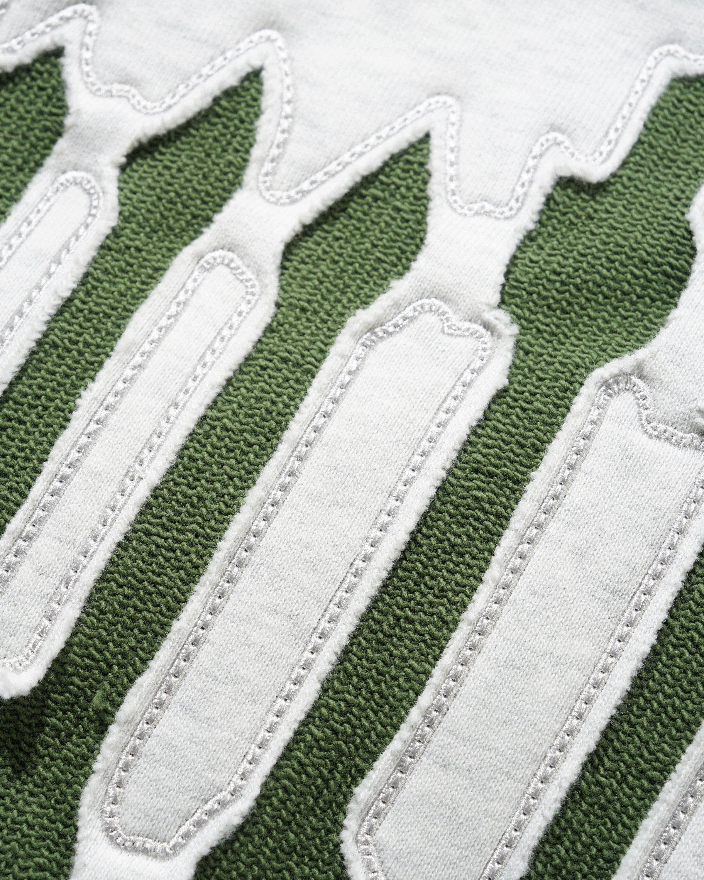 Cut Out Applique Crewneck, Ash - Image 3