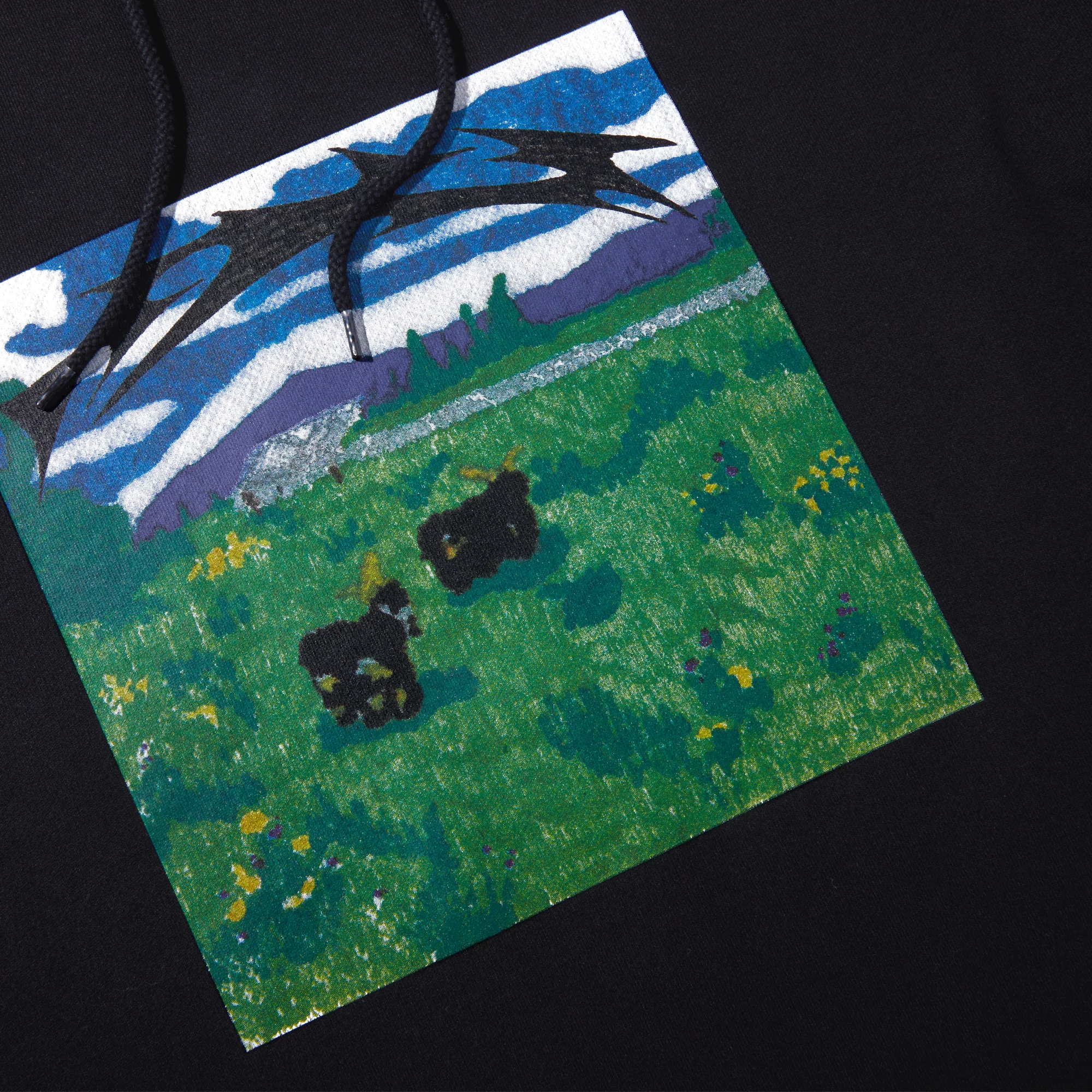 Dave Meeeh Pullover, Black - Image 2