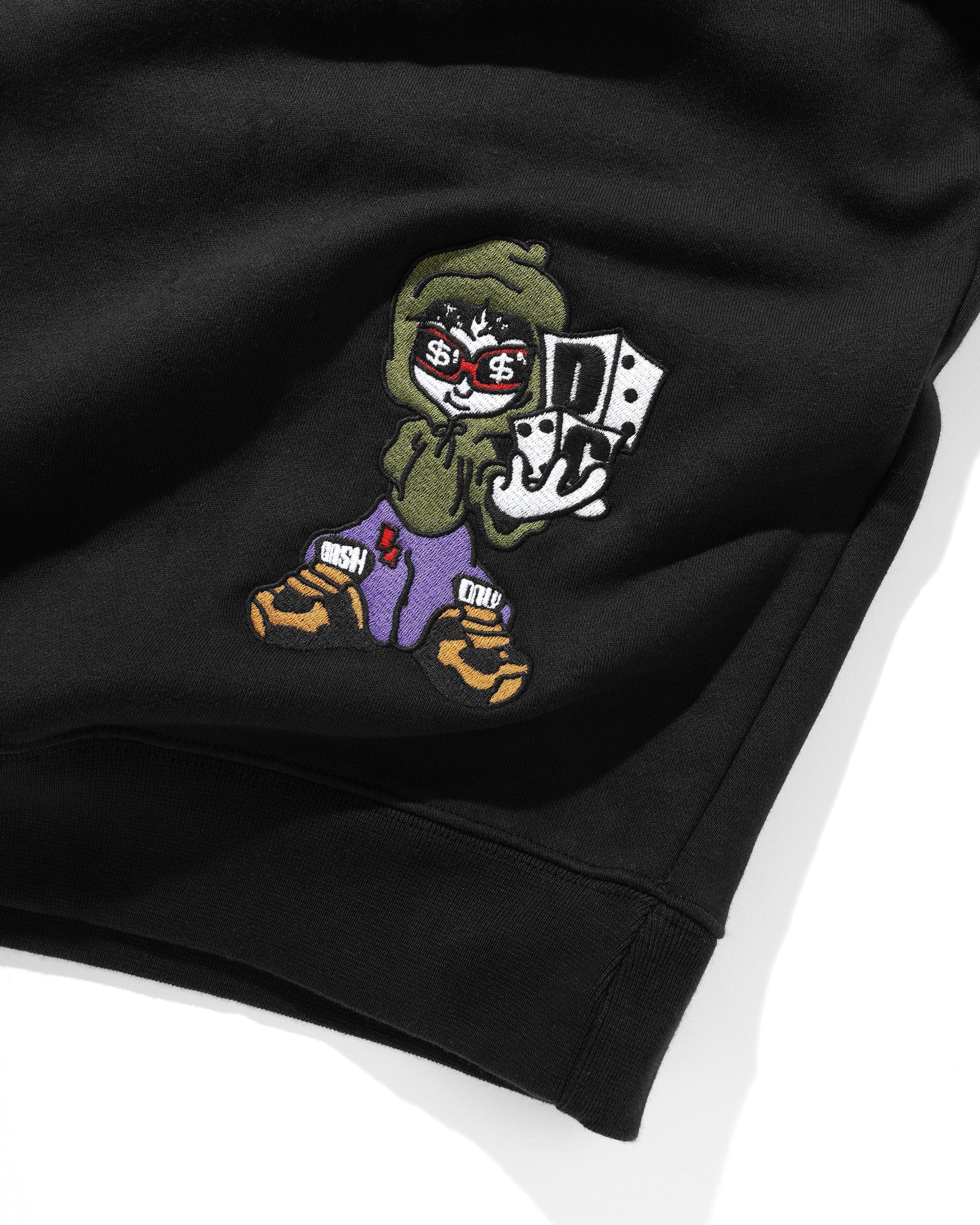 DC Chenille Logo Lockup Pullover, Black - Image 4