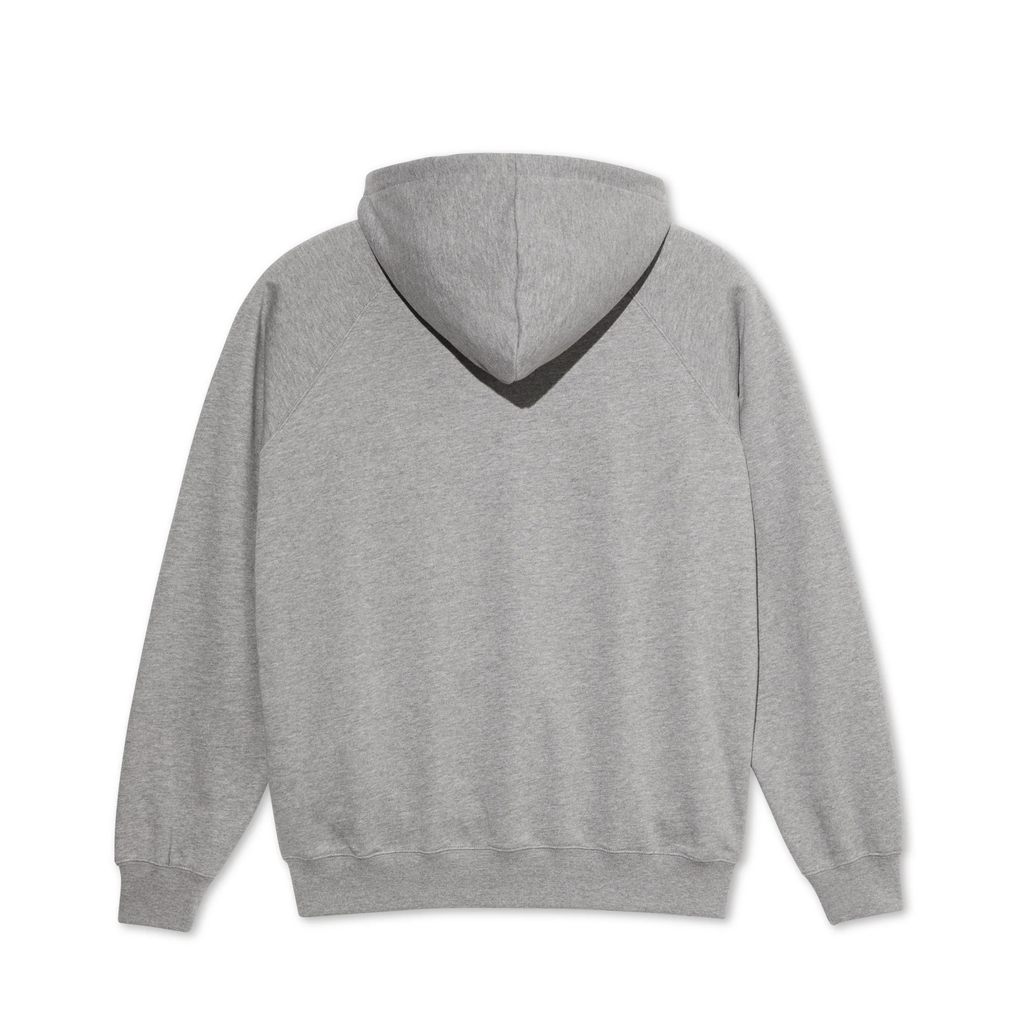Default Zip Hoodie, Heather Grey - Image 2