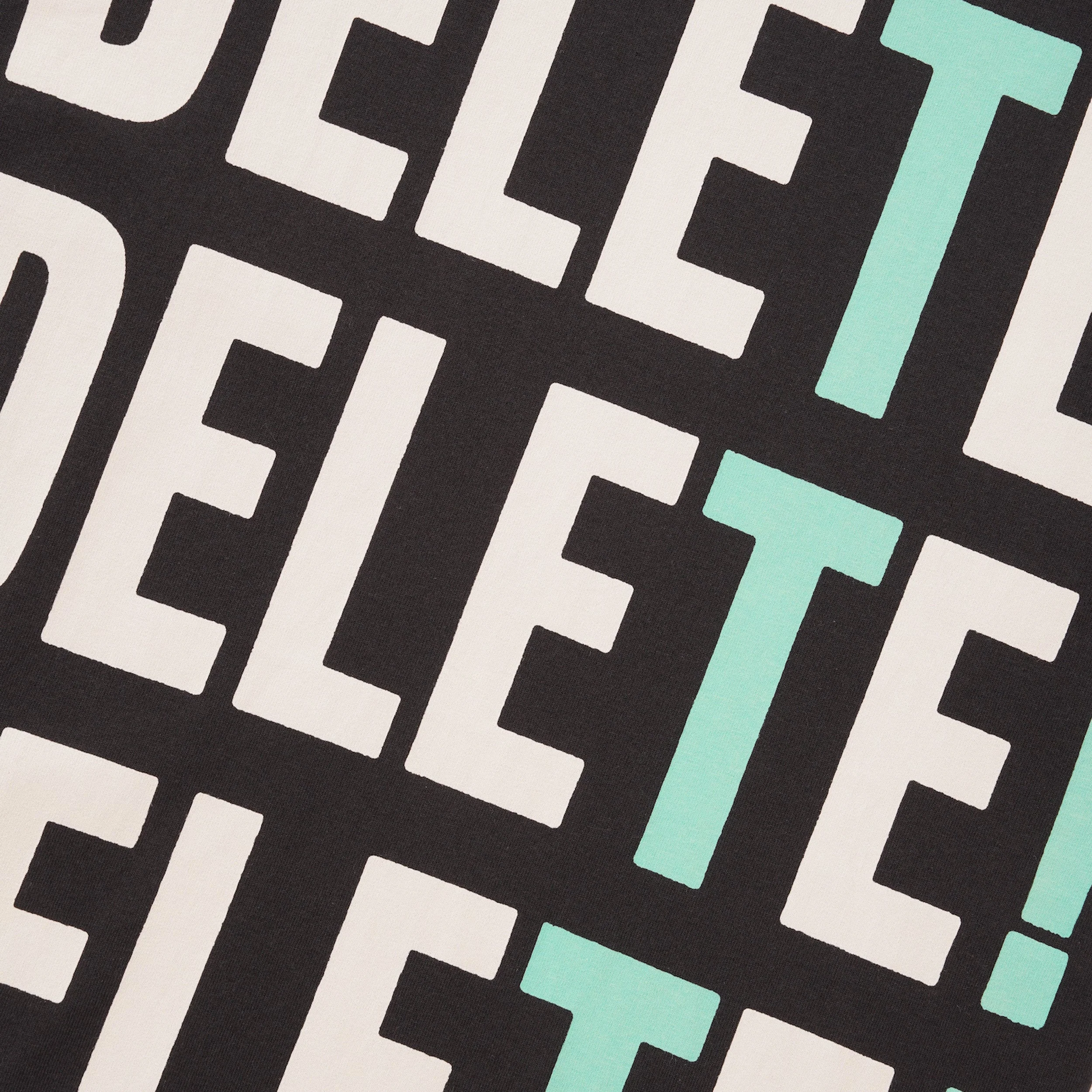 Delete! Tee, Black - Image 2