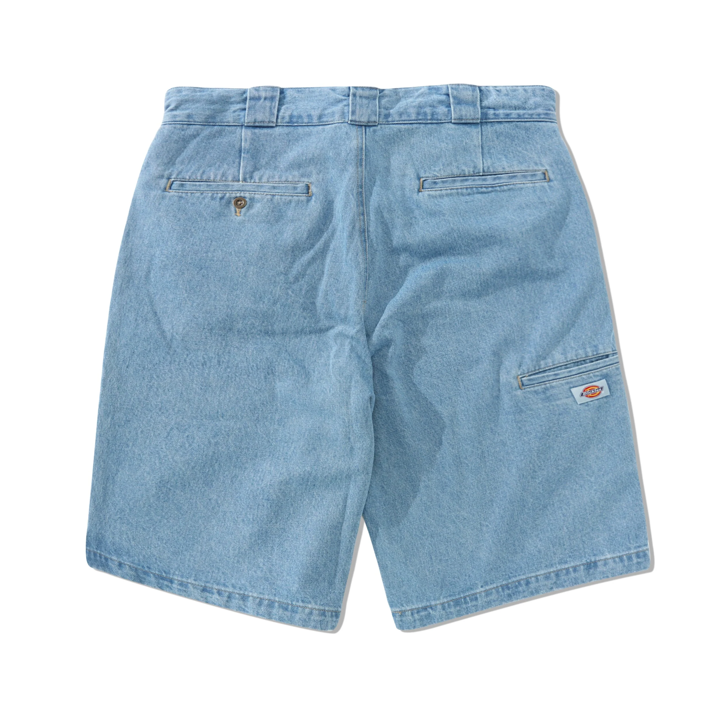 Denim Multi Pocket Short, Light Indigo - Image 2