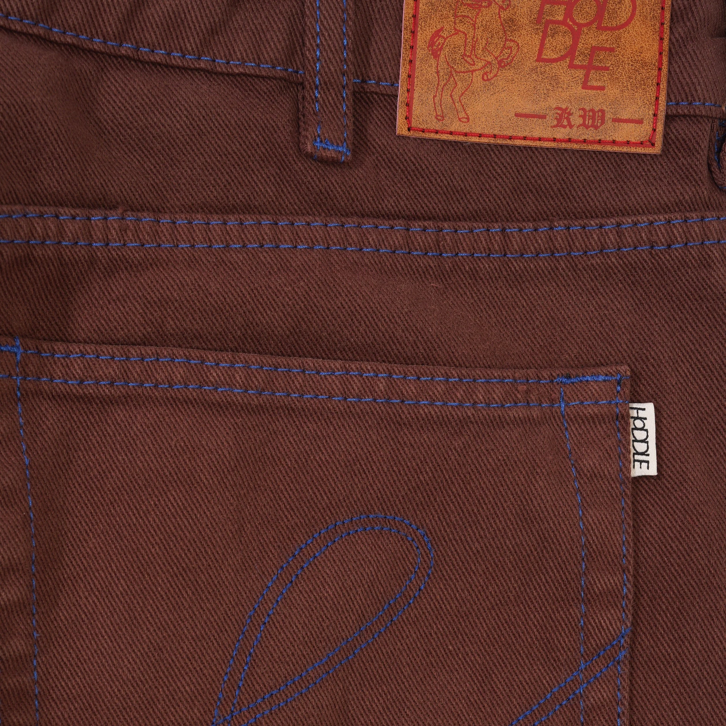Denim Ranger Jeans, Brown - Image 4