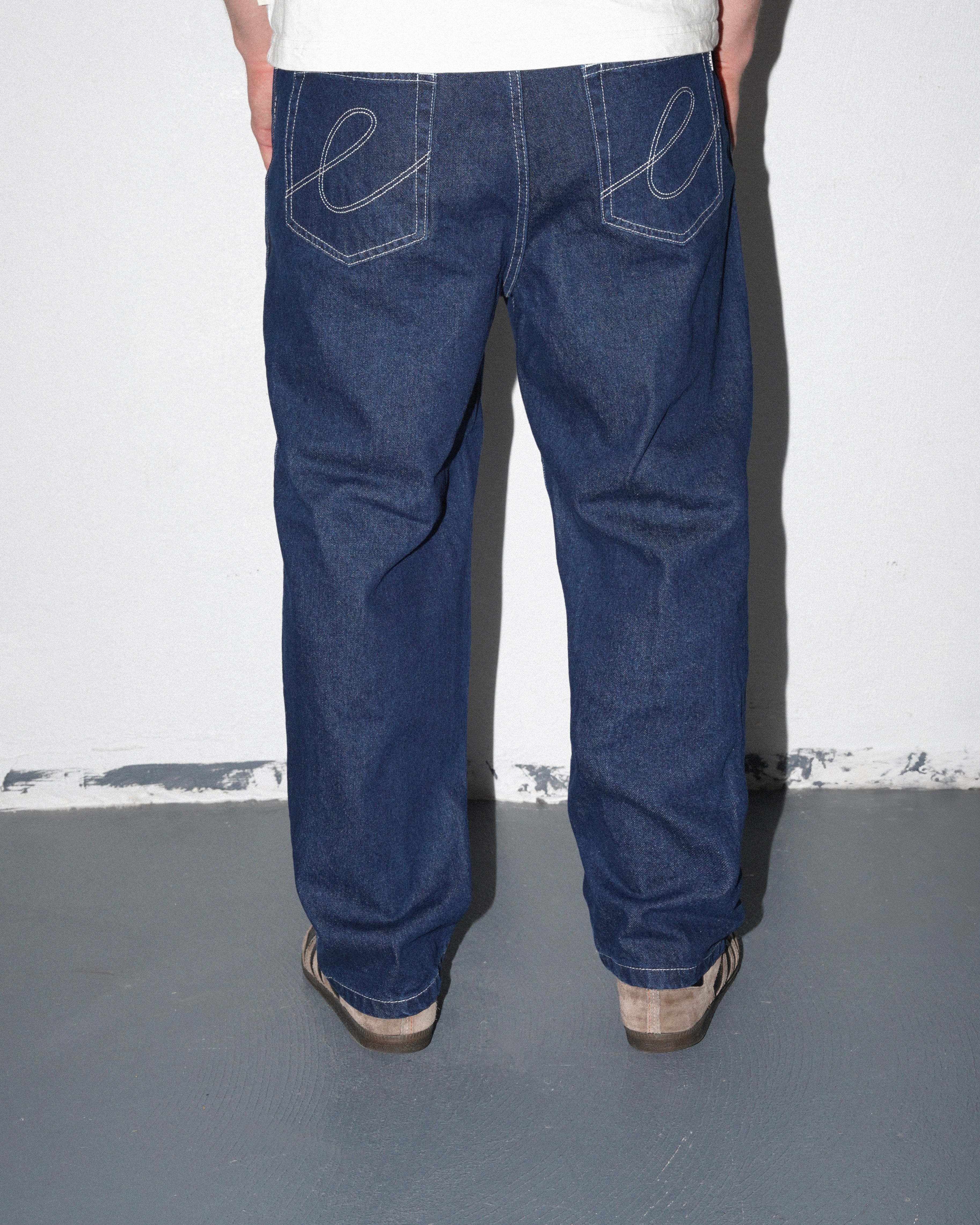 Denim Ranger Jeans, Indigo / White Stitch - Image 5