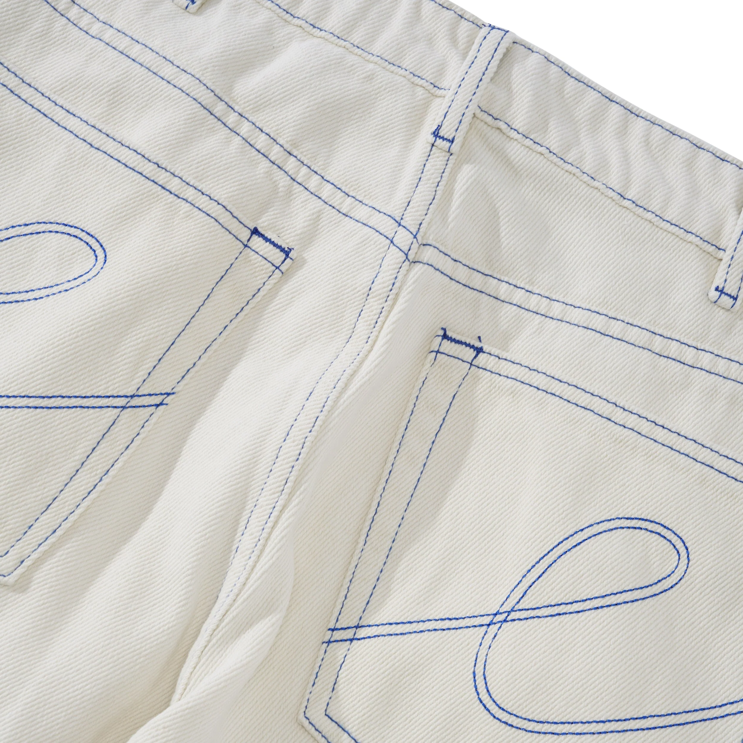 Denim Ranger Jeans, White - Image 4