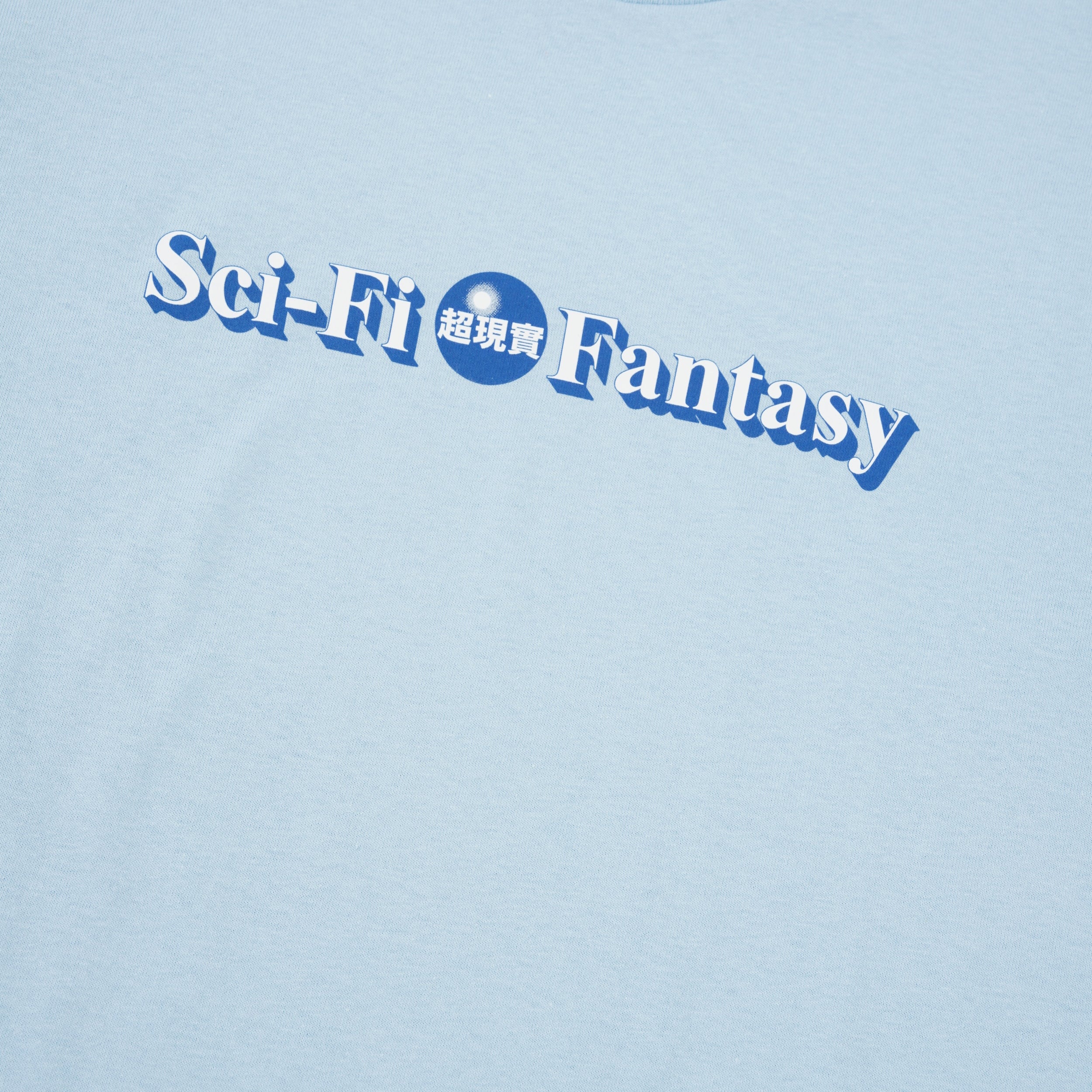 Desk Logo Tee, Powder Blue - Image 2