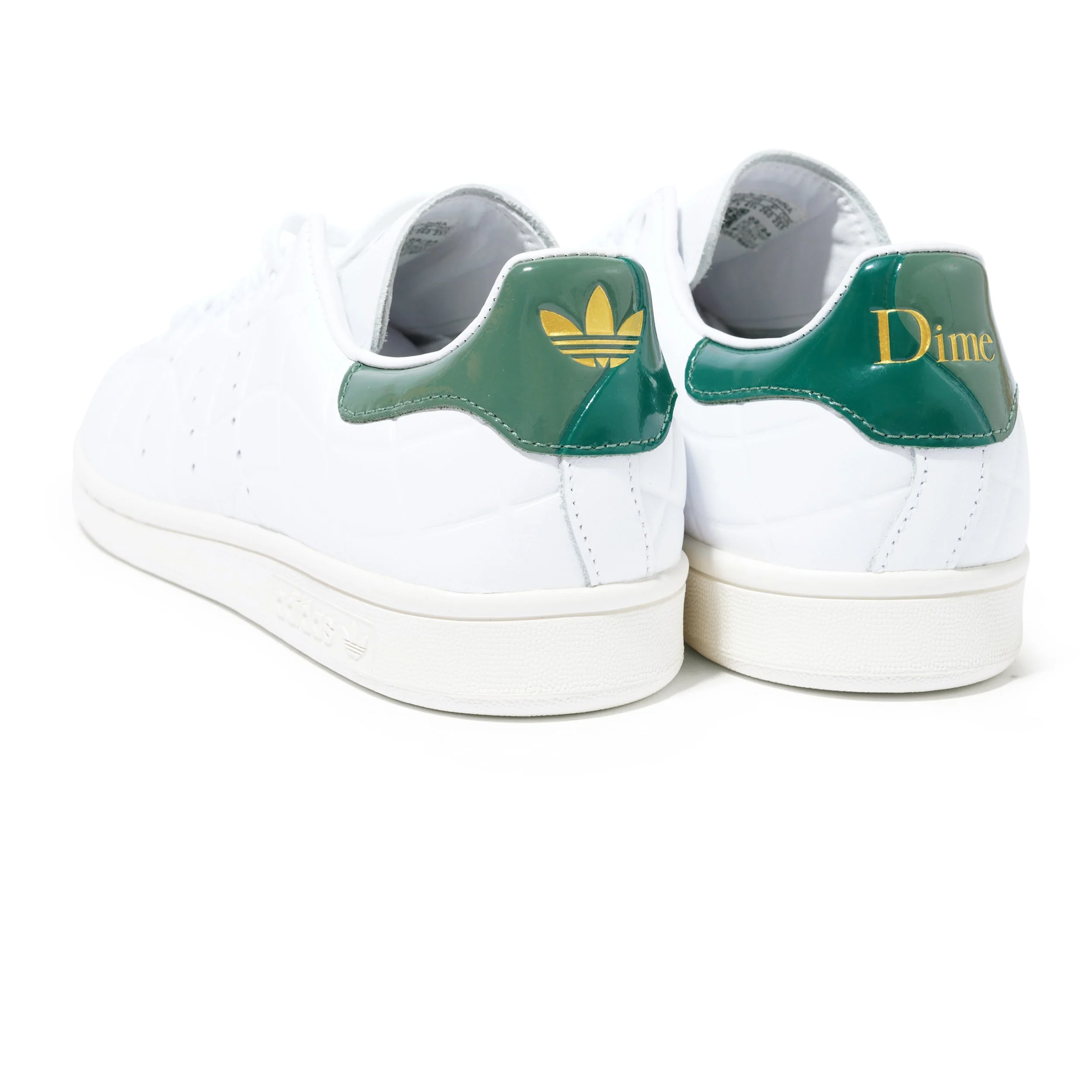 Dime Stan Smith, White / Core Green / Gold - Image 4