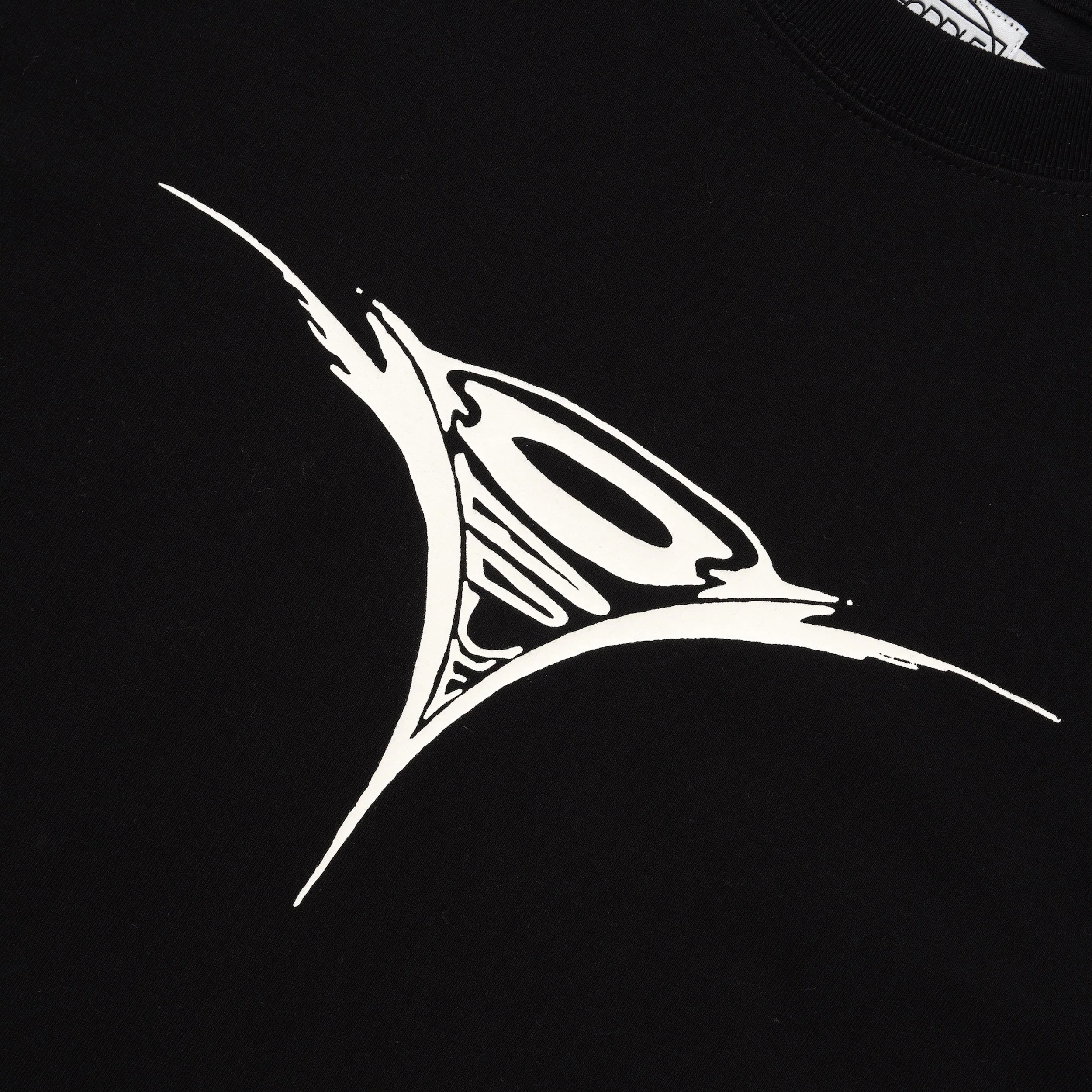 Dolphin Logo Tee, Black - Image 3