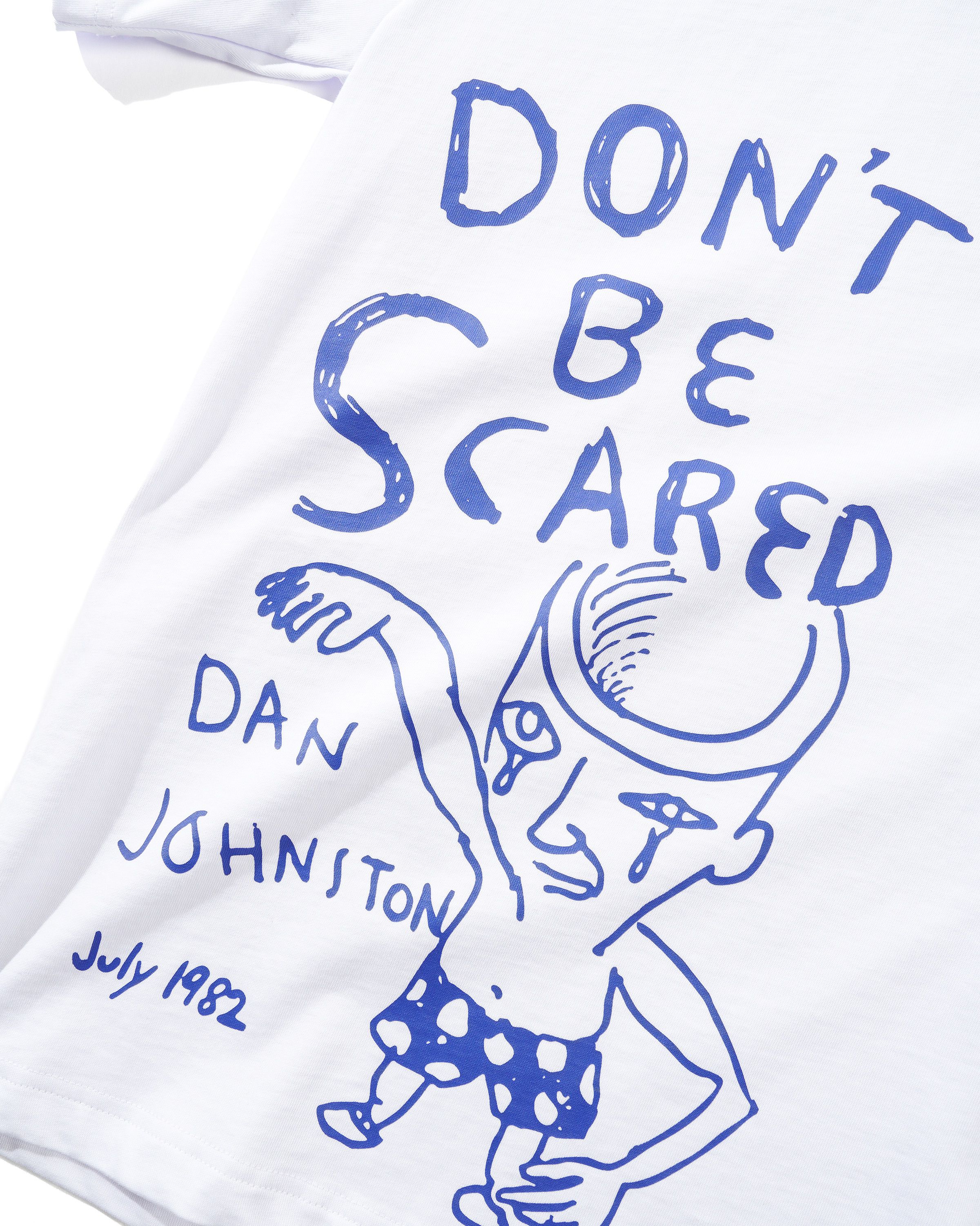Don't Be Scared Tee, White - Image 3