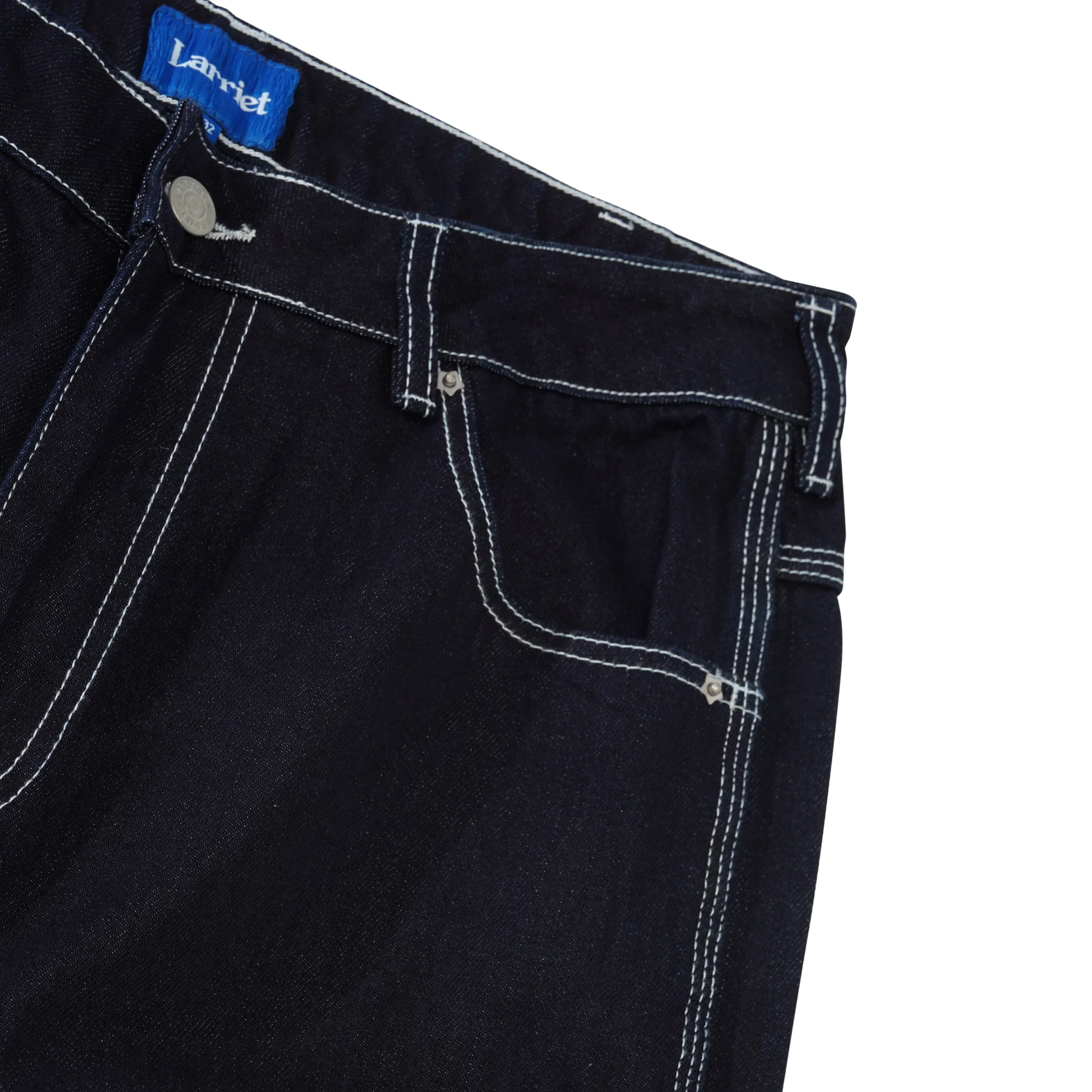 Double Knee Carpenter Pant, Indigo - Image 3