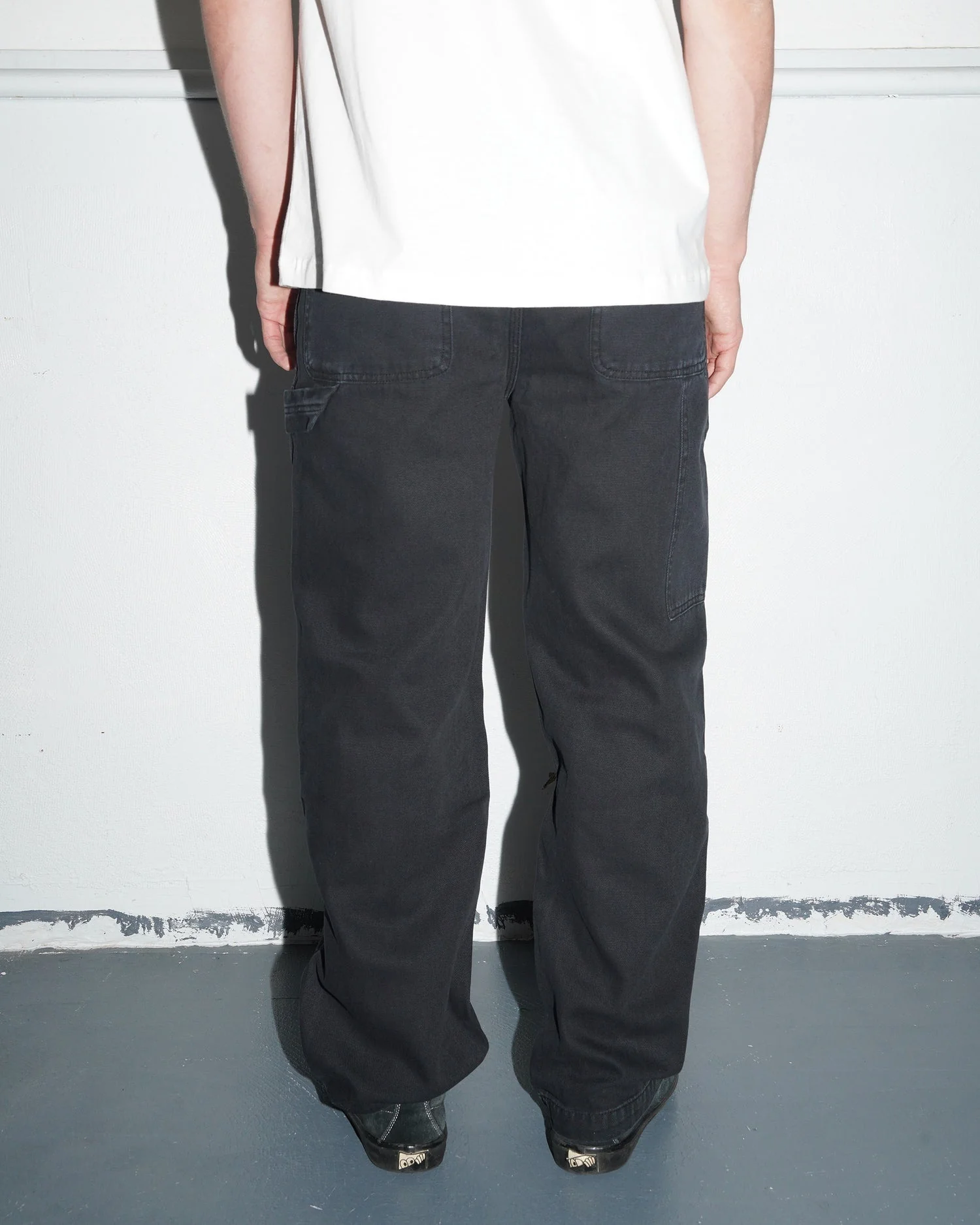 Double Knee Carpenter Pant, Used Black - Image 10