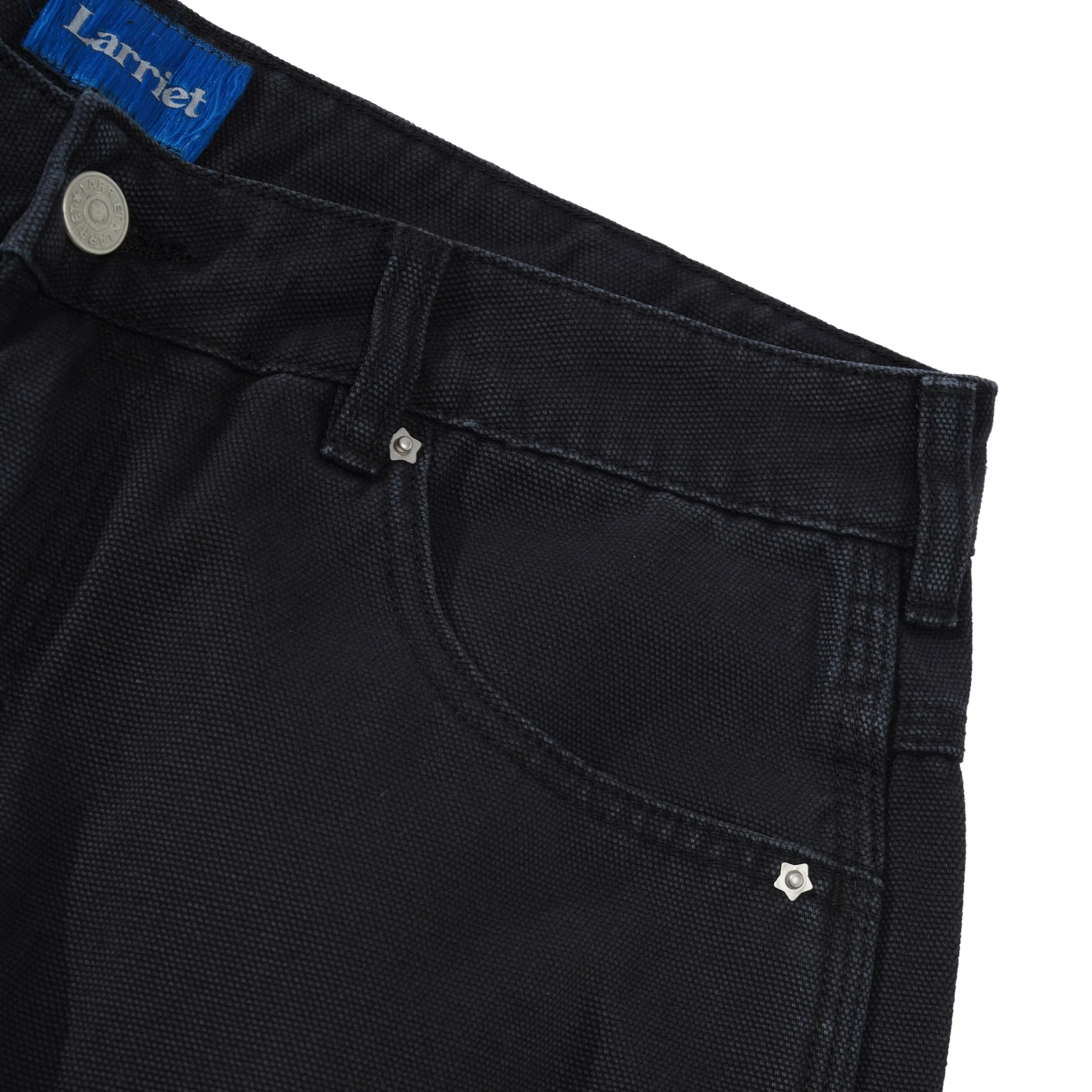 Double Knee Carpenter Pant, Used Black - Image 4
