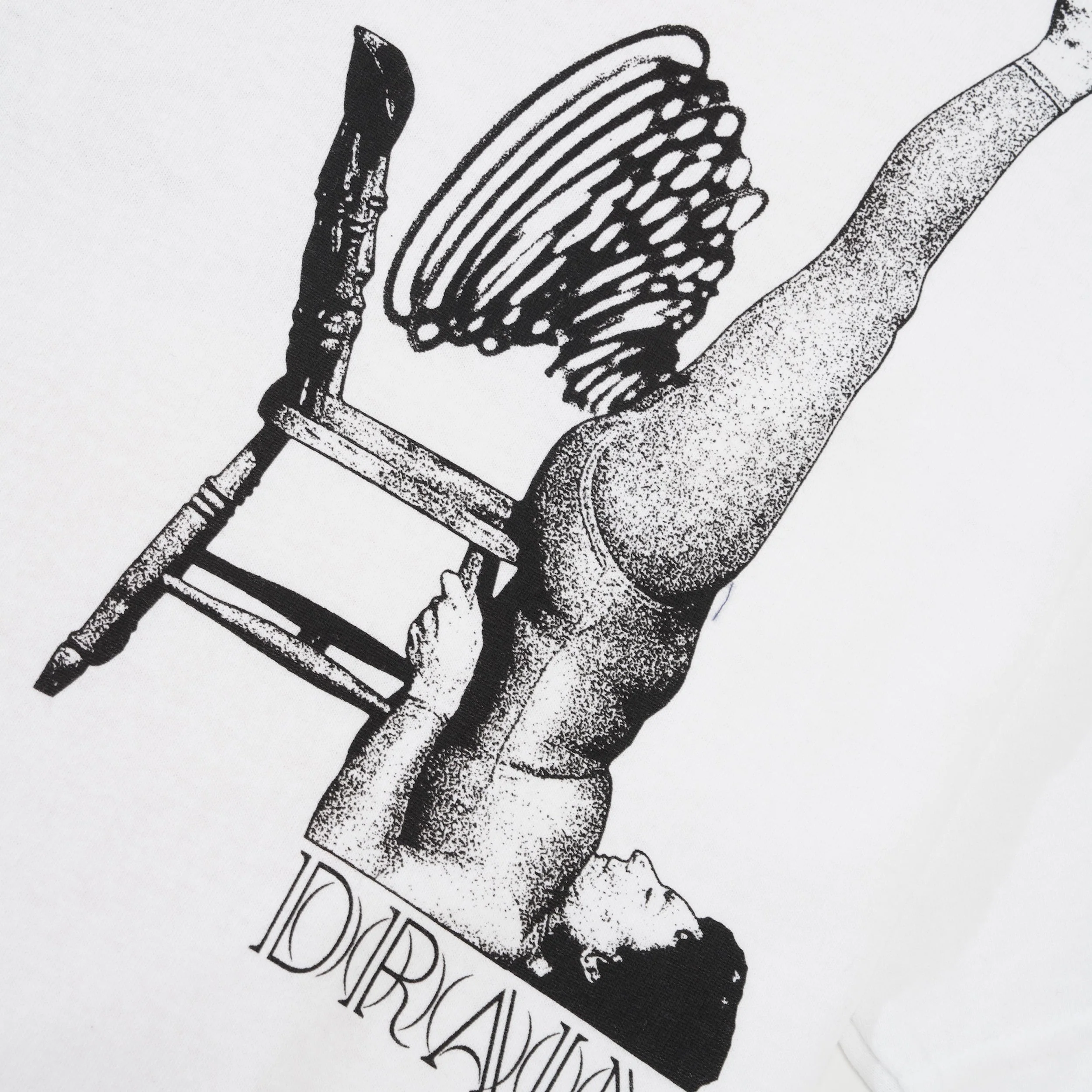 Drain Tee, White - Image 3