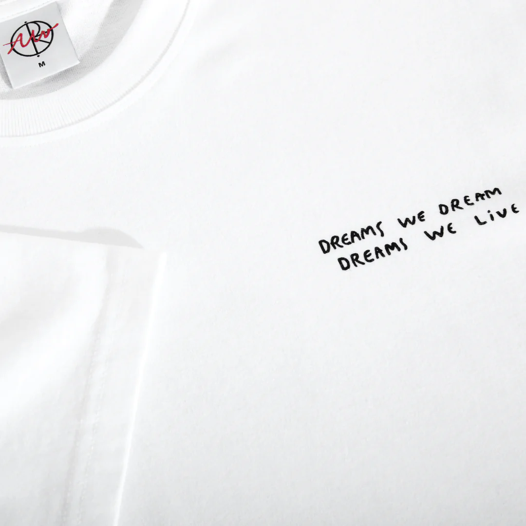 Dreams We Dream Tee, White - Image 3