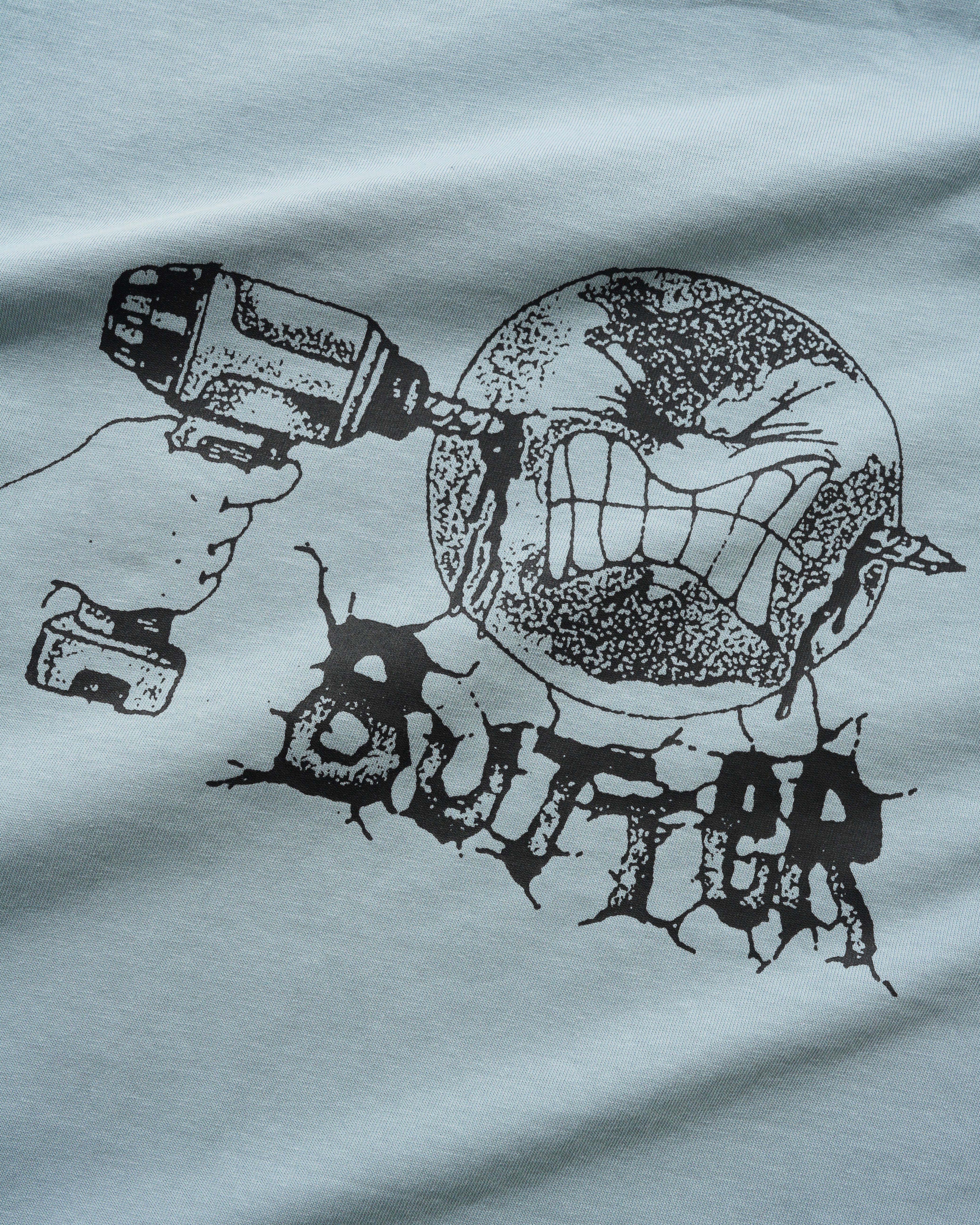 Drill Tee, Grey Blue - Image 2