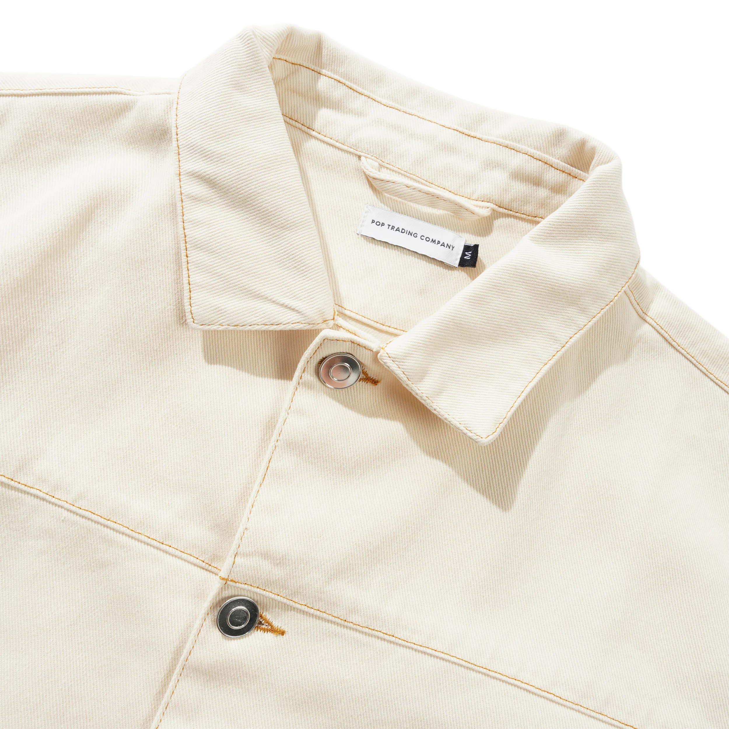 DRS Denim Jacket, Off White - Image 3