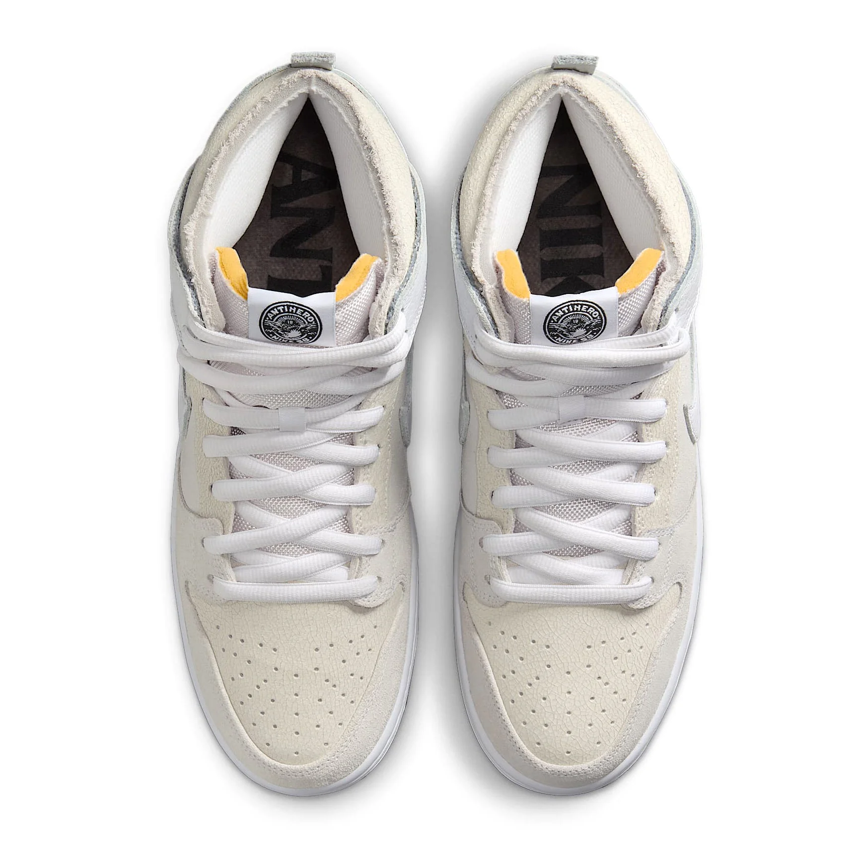 Dunk High QS 'Antihero', High White / White - Image 3