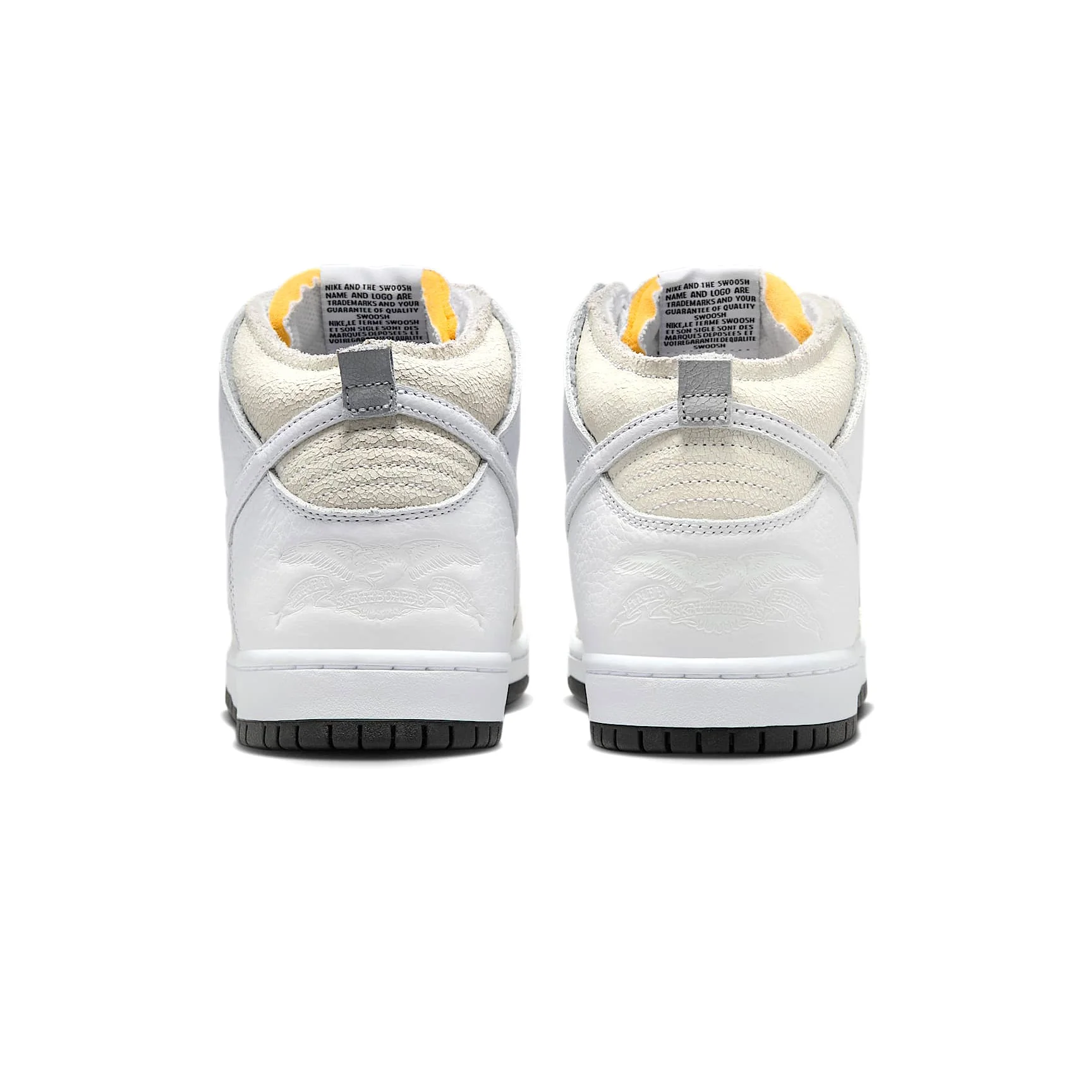Dunk High QS 'Antihero', High White / White - Image 4