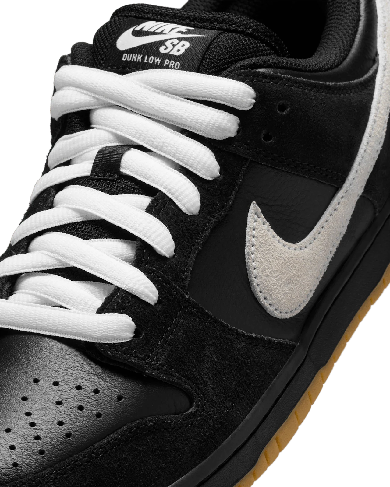 Dunk Low Pro, Black / White / Black - Image 3