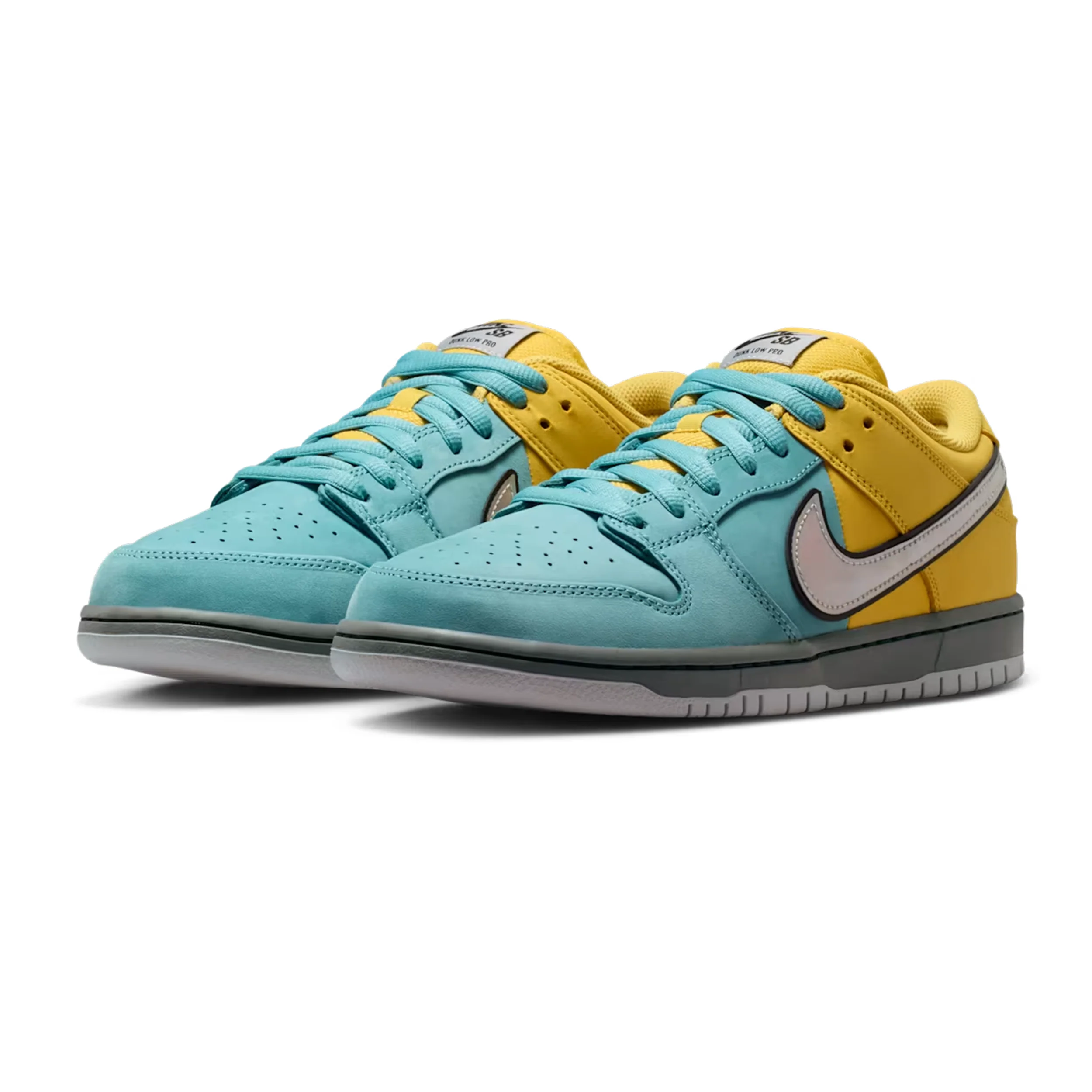 Dunk Low Pro, Muni Lightning / Denim Turquoise - Image 2