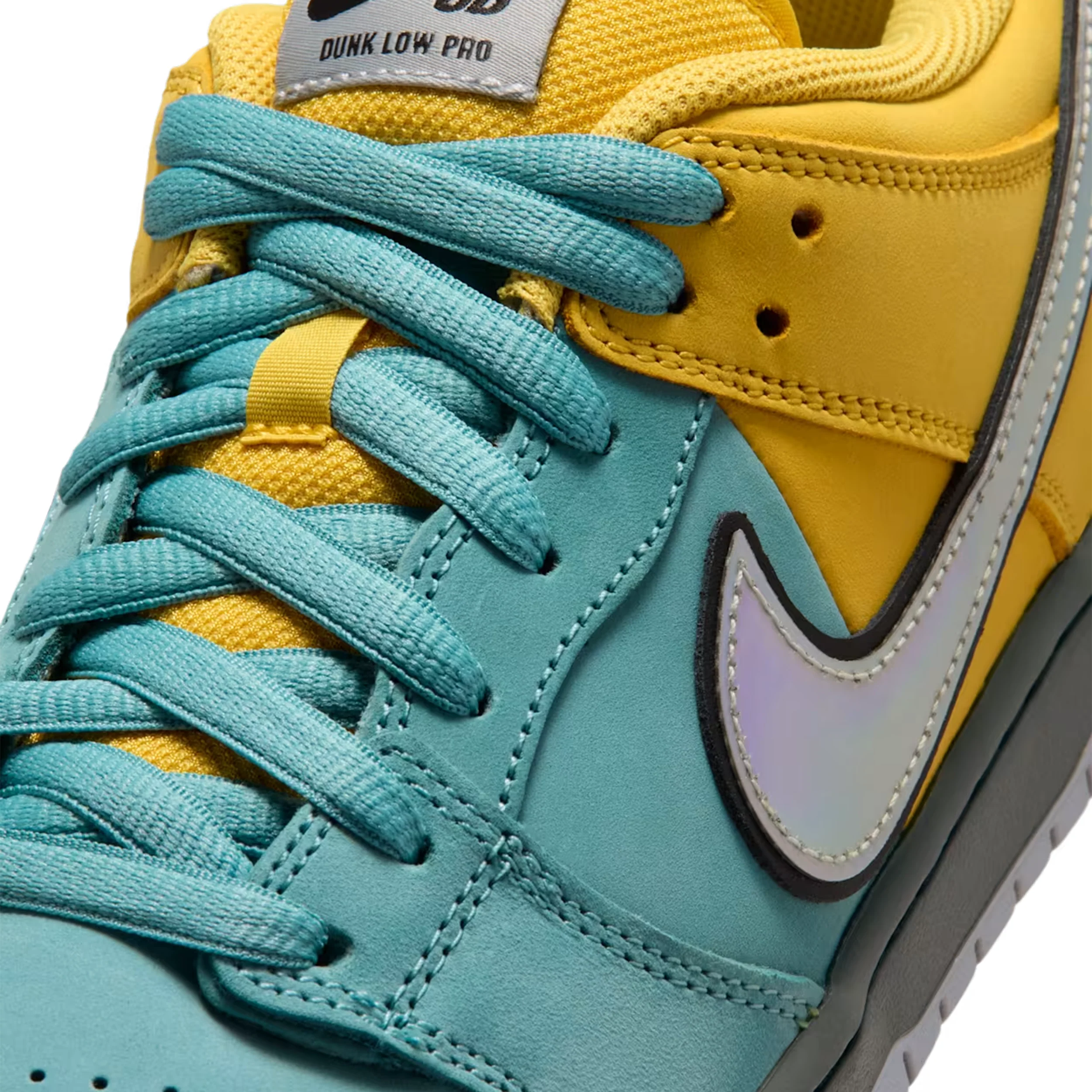 Dunk Low Pro, Muni Lightning / Denim Turquoise - Image 4