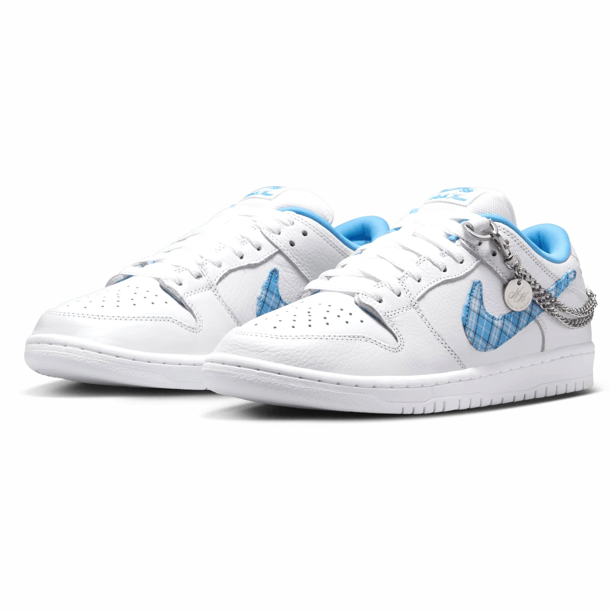 Dunk Low Pro 'Nicole Hause', White / University Blue - Image 2