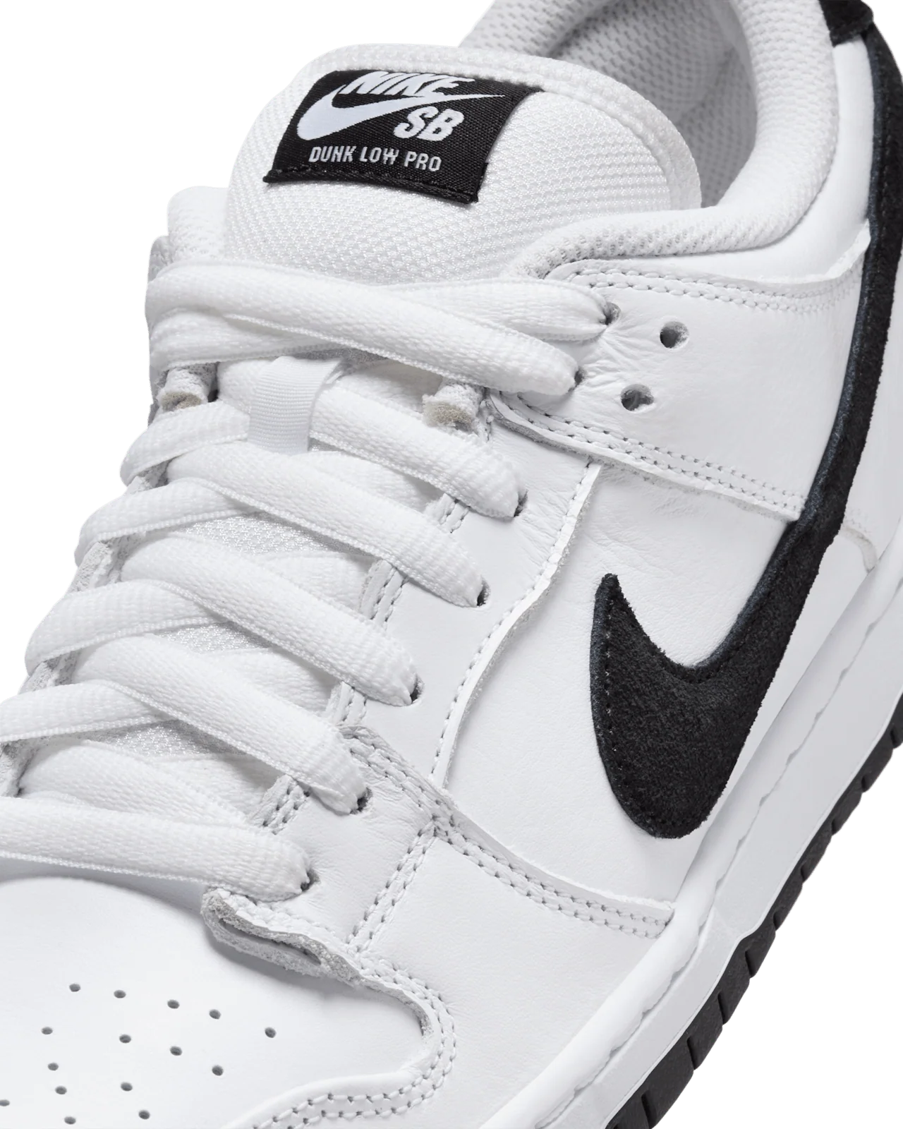 Dunk Low Pro, White / Black / White - Image 3
